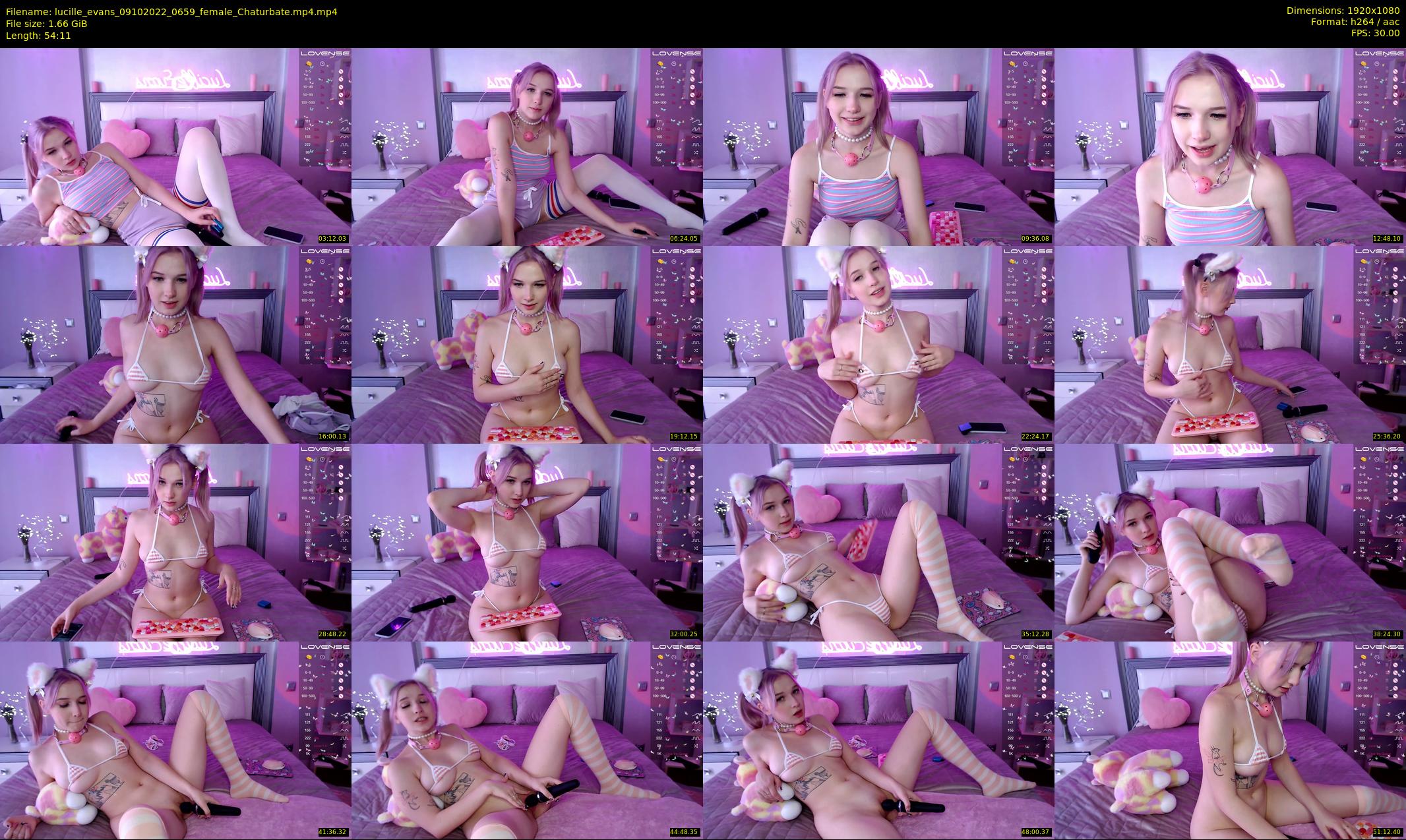 lucille_evans — 55 minute Chaturbate female cam show recording, 1080p, Oct 9, 2022