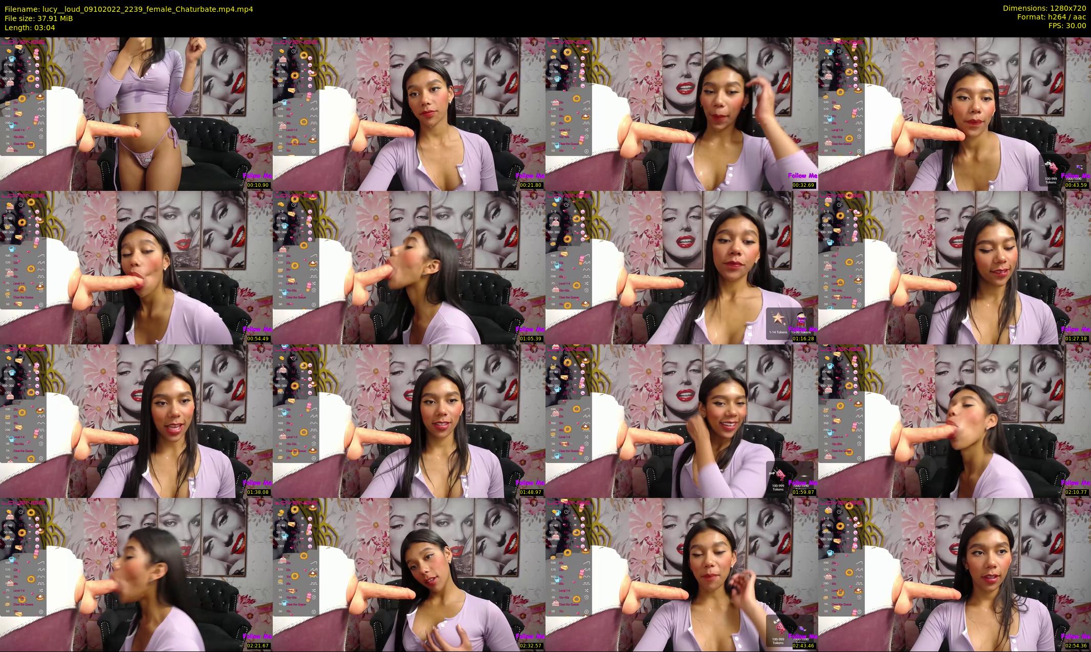 lucy__loud — 4 minute Chaturbate female cam show recording, 720p, Oct 9, 2022