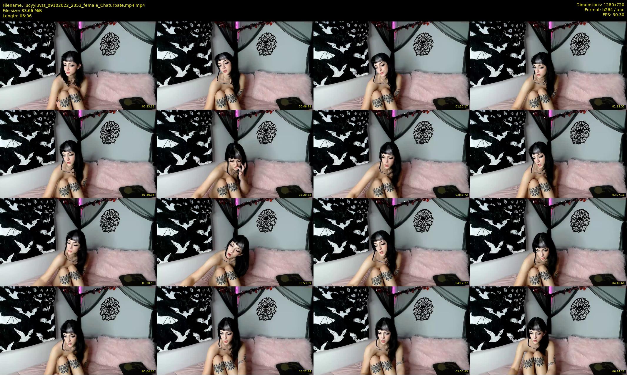 lucyyluvss — 7 minute Chaturbate female cam show recording, 720p, Oct 9, 2022