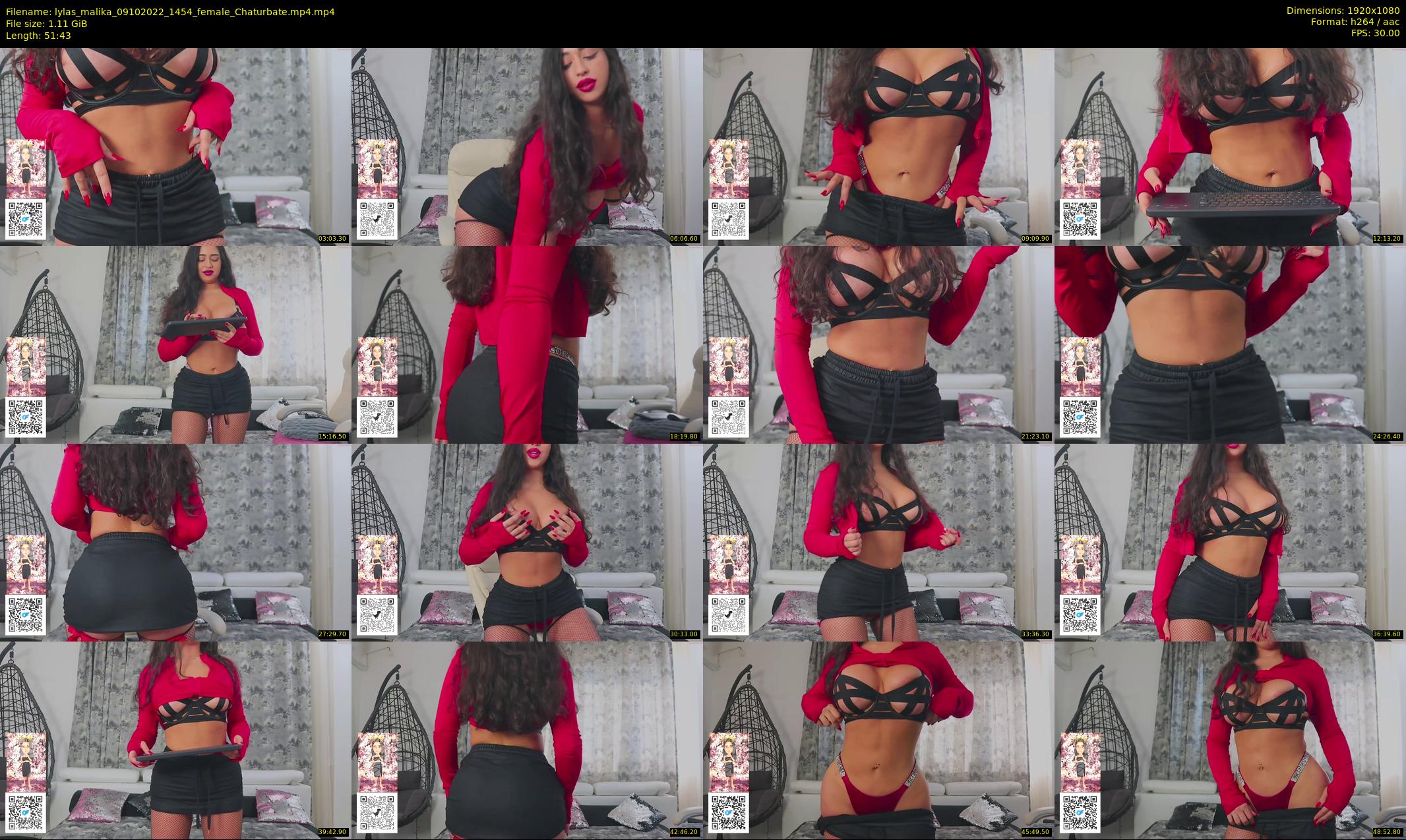 lylas_malika — 52 minute Chaturbate female cam show recording, 1080p, Oct 9, 2022