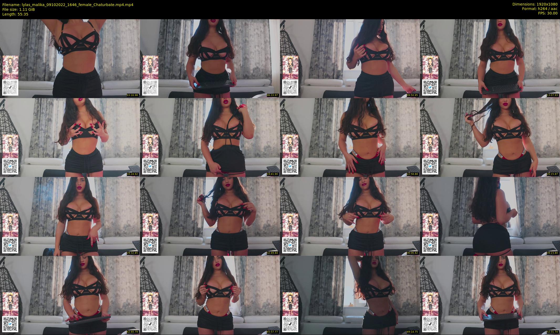 lylas_malika — 56 minute Chaturbate female cam show recording, 1080p, Oct 9, 2022