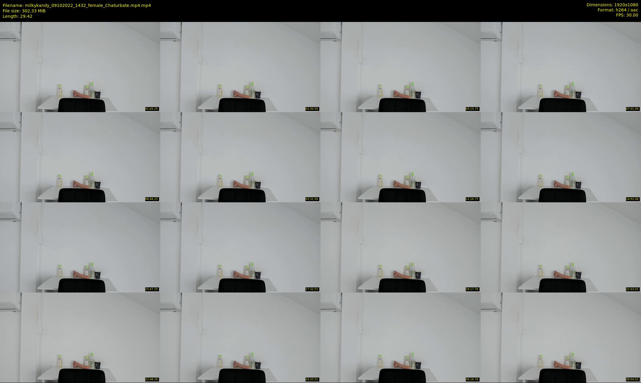 milkykandy — 30 minute Chaturbate female cam show recording, 1080p, Oct 9, 2022