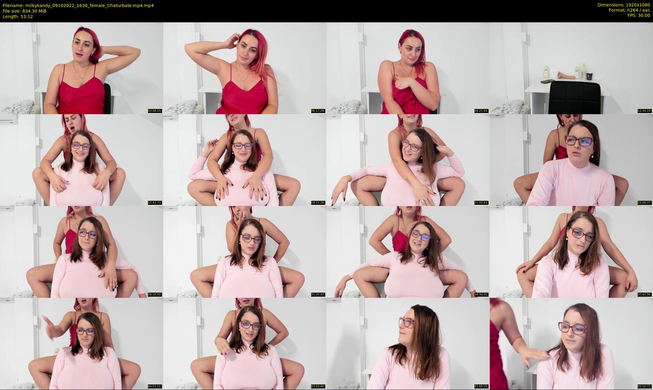 milkykandy — 54 minute Chaturbate female cam show recording, 1080p, Oct 9, 2022
