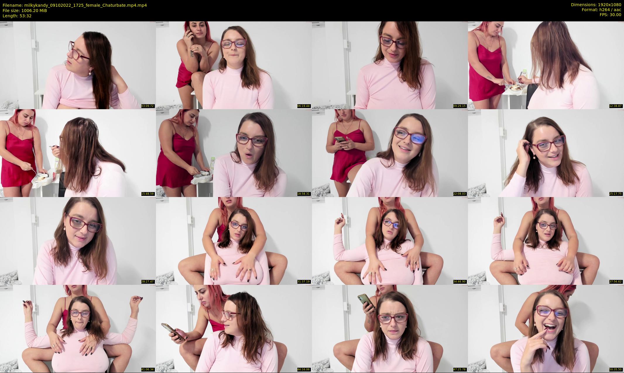 milkykandy — 54 minute Chaturbate female cam show recording, 1080p, Oct 9, 2022