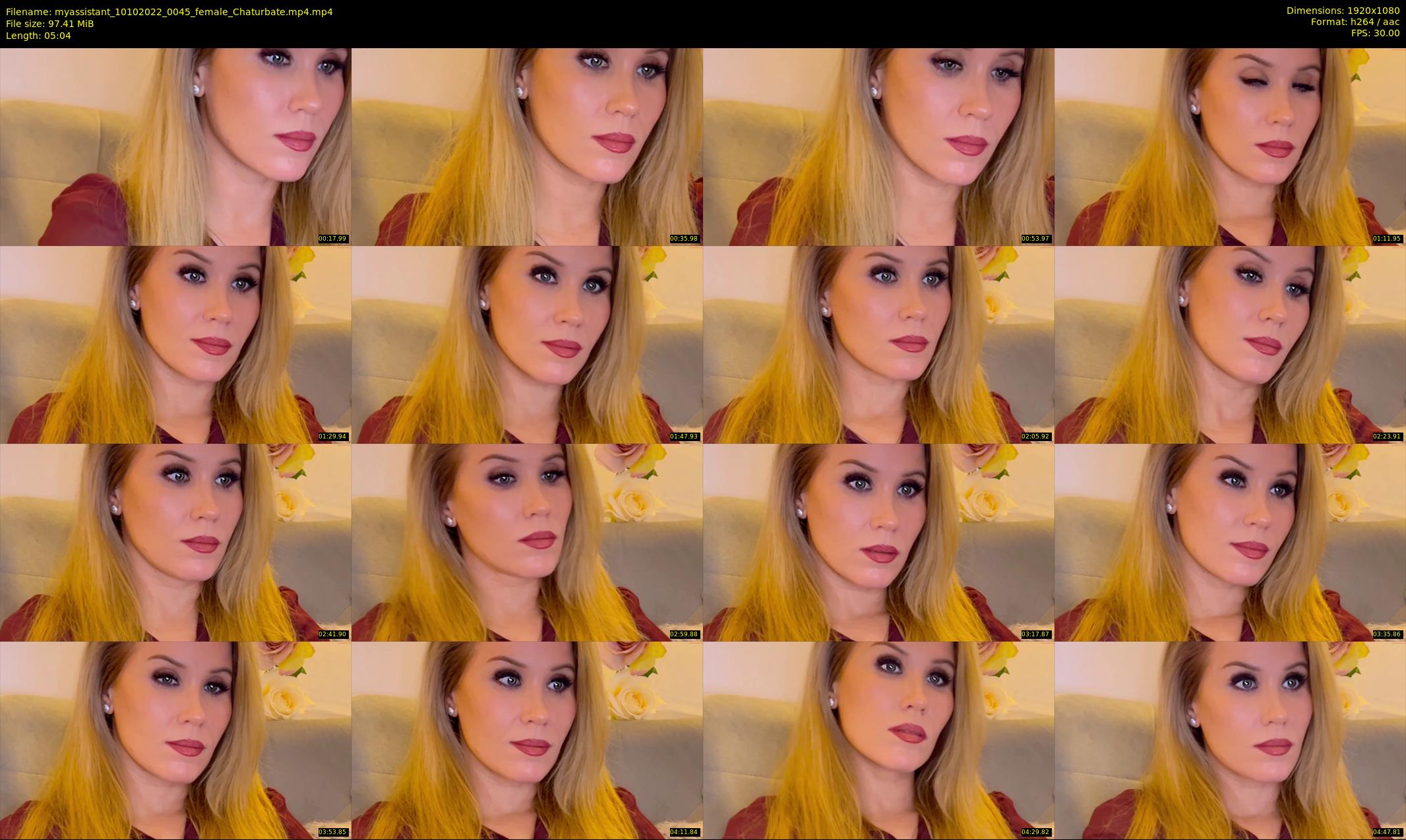 myassistant — 6 minute Chaturbate female cam show recording, 1080p, Oct 10, 2022