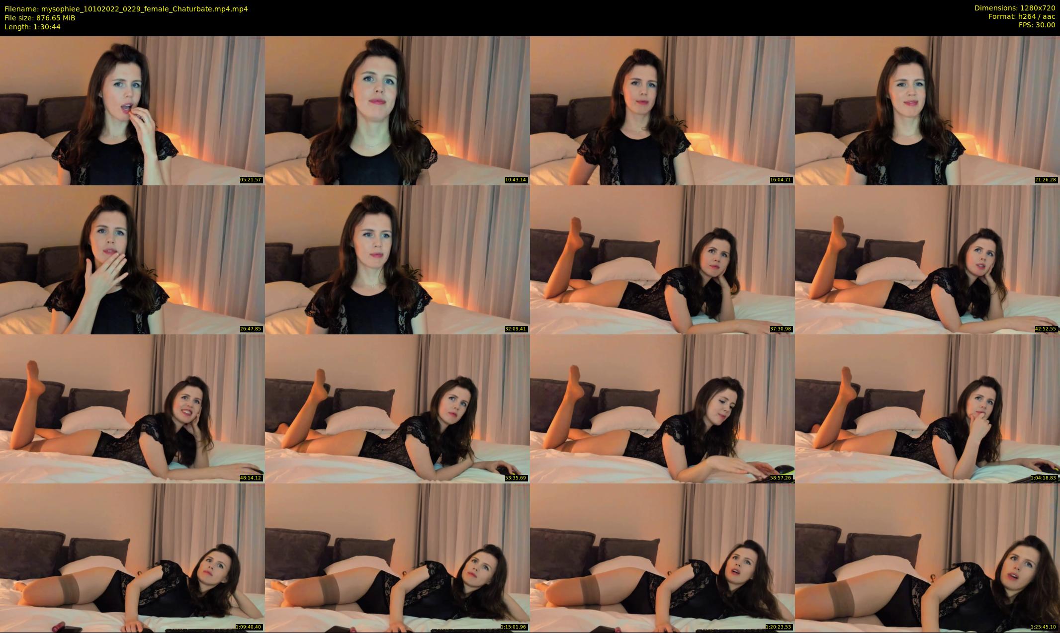 mysophiee — 91 minute Chaturbate female cam show recording, 720p, Oct 10, 2022