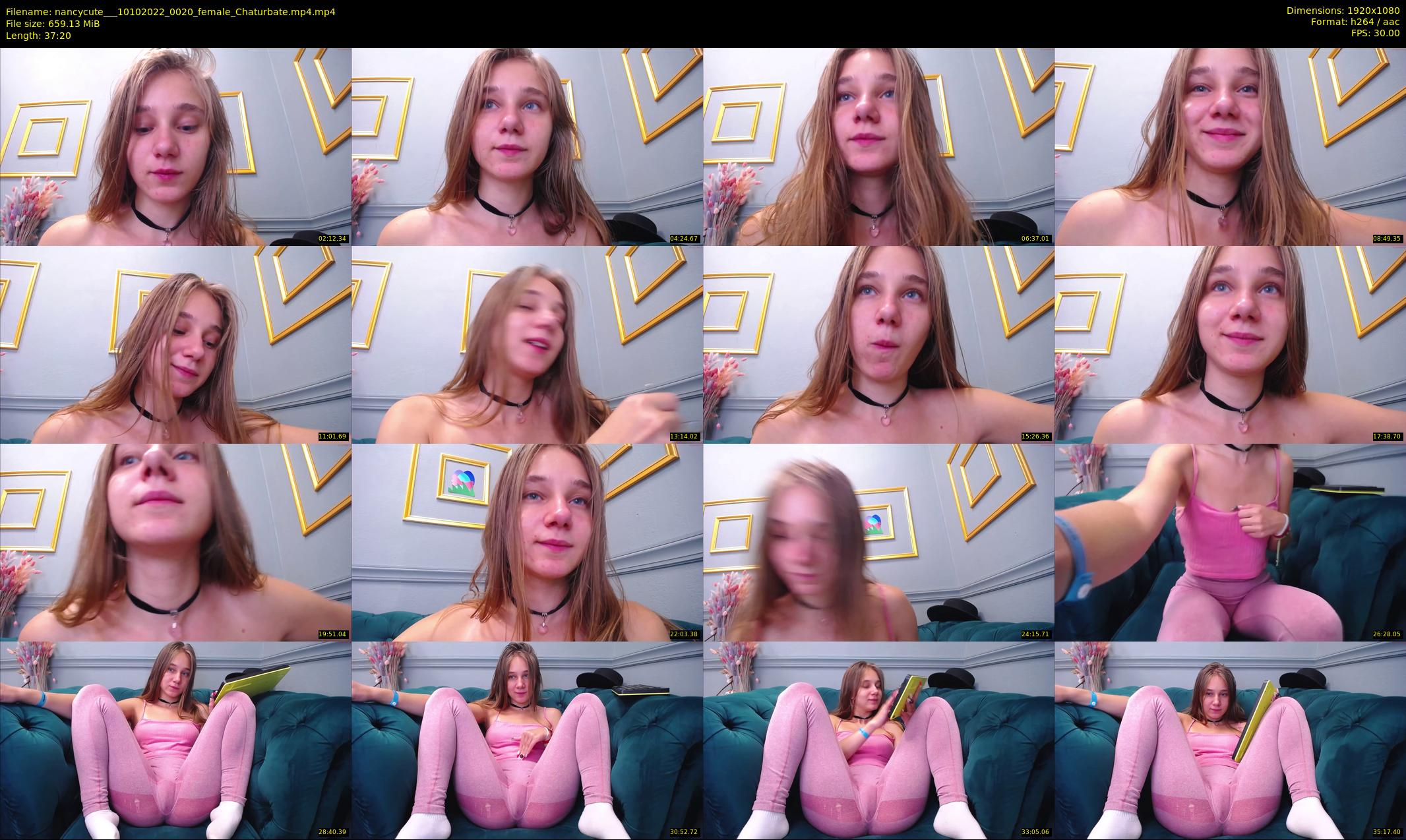 nancycute__ — 38 minute Chaturbate female cam show recording, 1080p, Oct 10, 2022