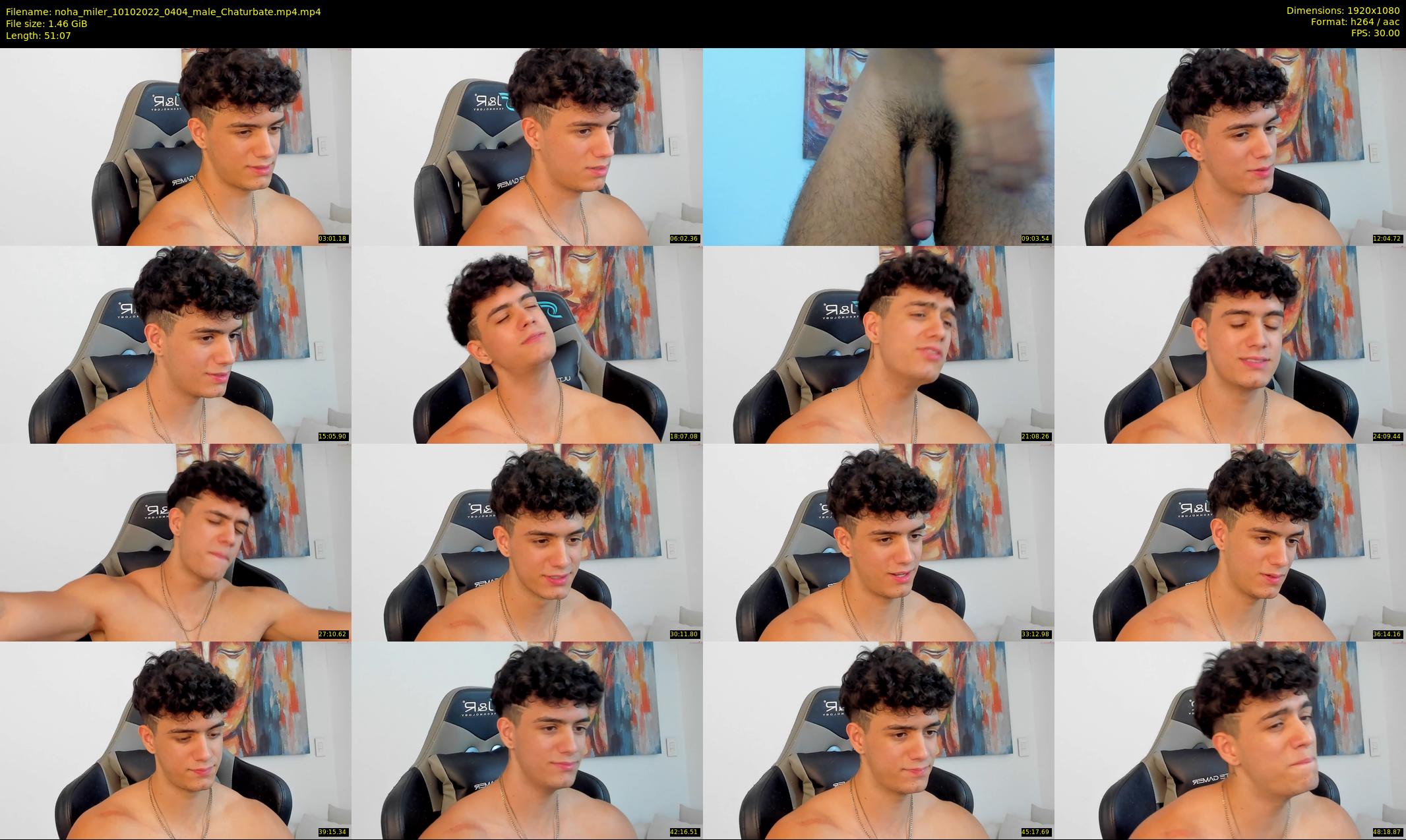 noha_miler — 52 minute Chaturbate male cam show recording, 1080p, Oct 10, 2022