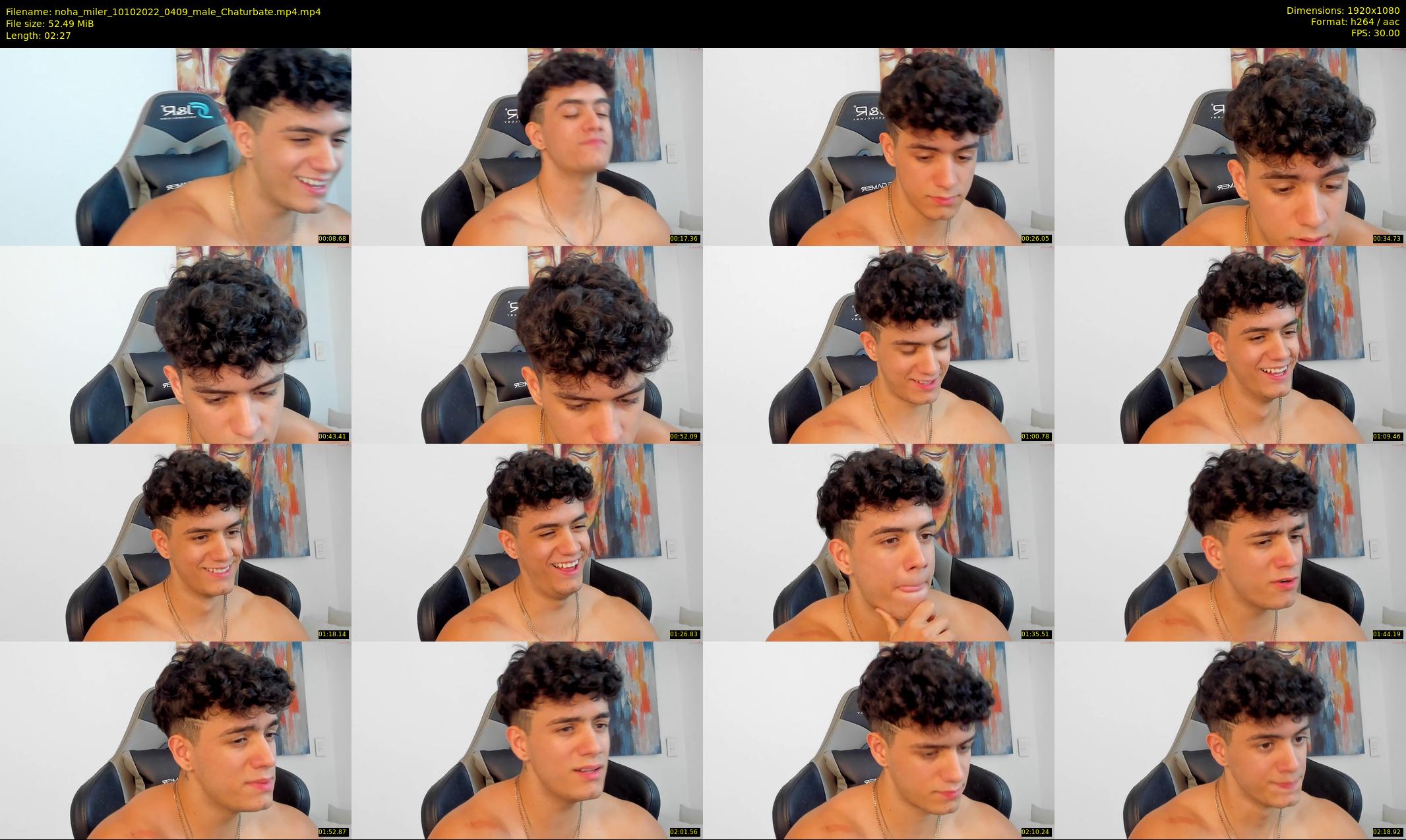 noha_miler — 3 minute Chaturbate male cam show recording, 1080p, Oct 10, 2022