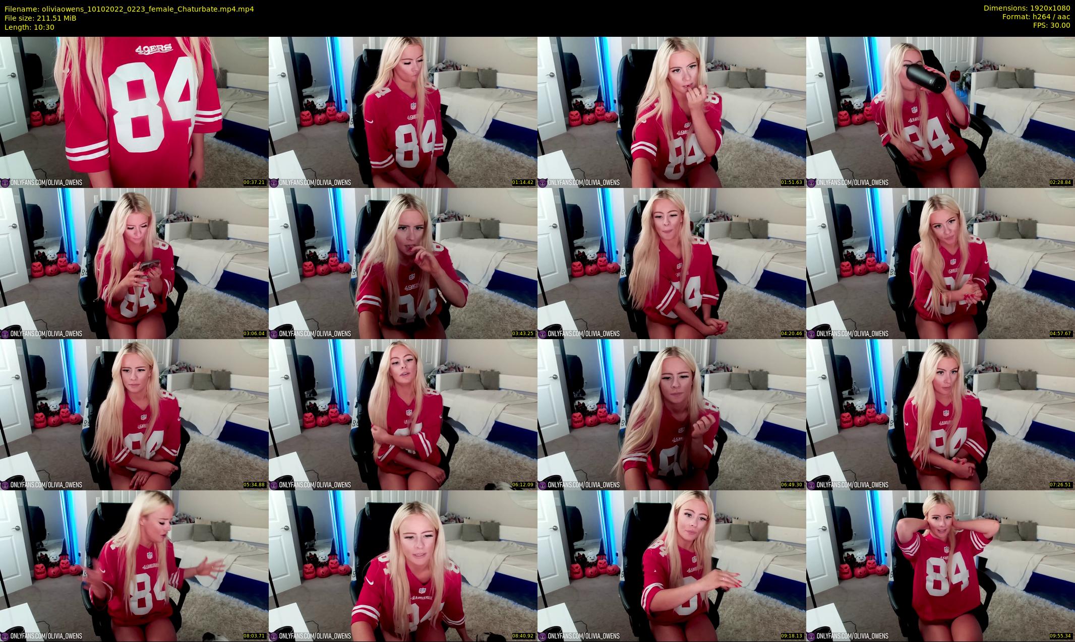 oliviaowens — 11 minute Chaturbate female cam show recording, 1080p, Oct 10, 2022
