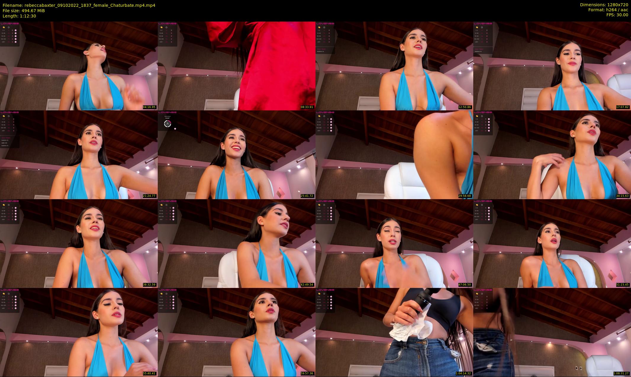 rebeccabaxter — 73 minute Chaturbate female cam show recording, 720p, Oct 9, 2022