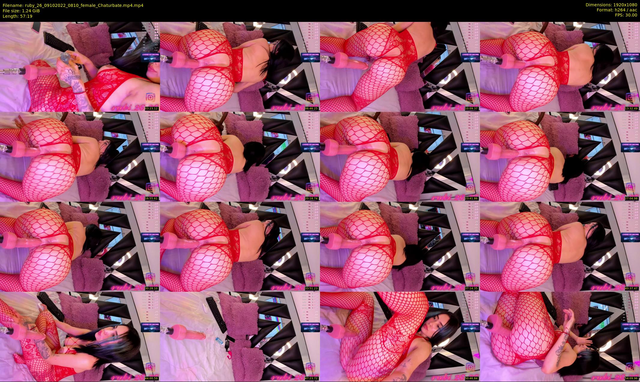 ruby_26 — 58 minute Chaturbate female cam show recording, 1080p, Oct 9, 2022