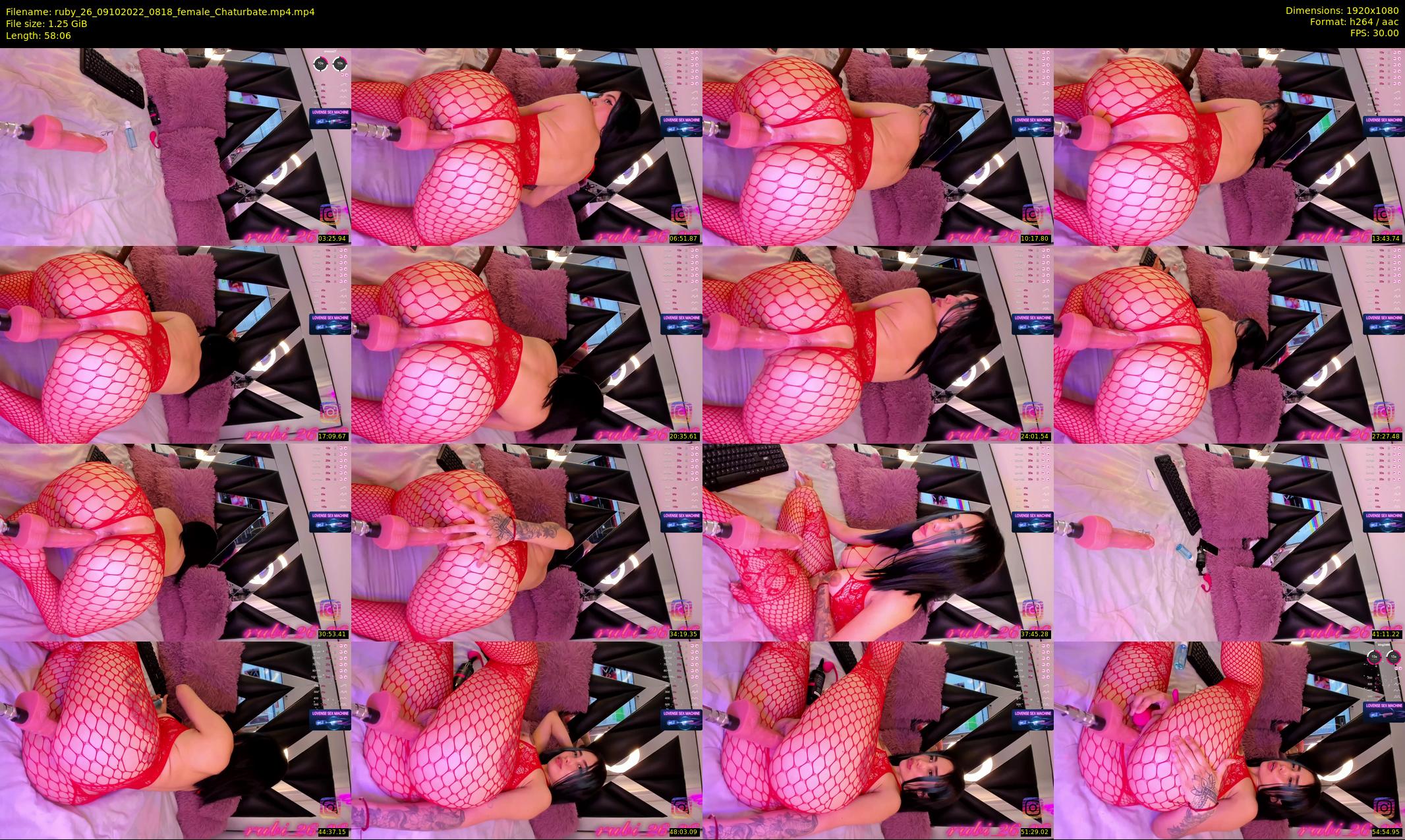 ruby_26 — 59 minute Chaturbate female cam show recording, 1080p, Oct 9, 2022