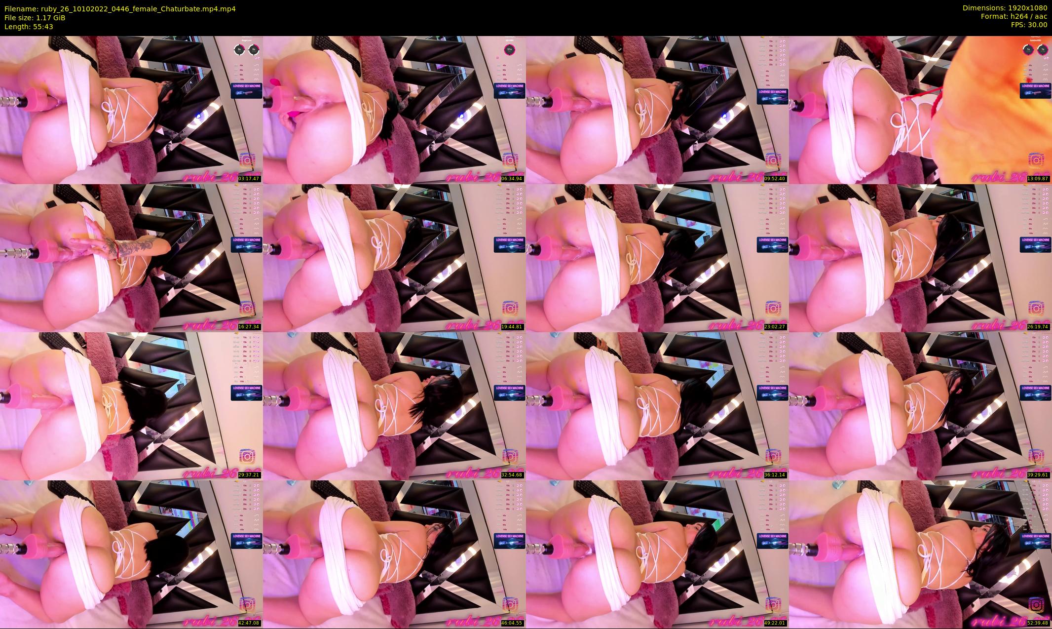 ruby_26 — 56 minute Chaturbate female cam show recording, 1080p, Oct 10, 2022