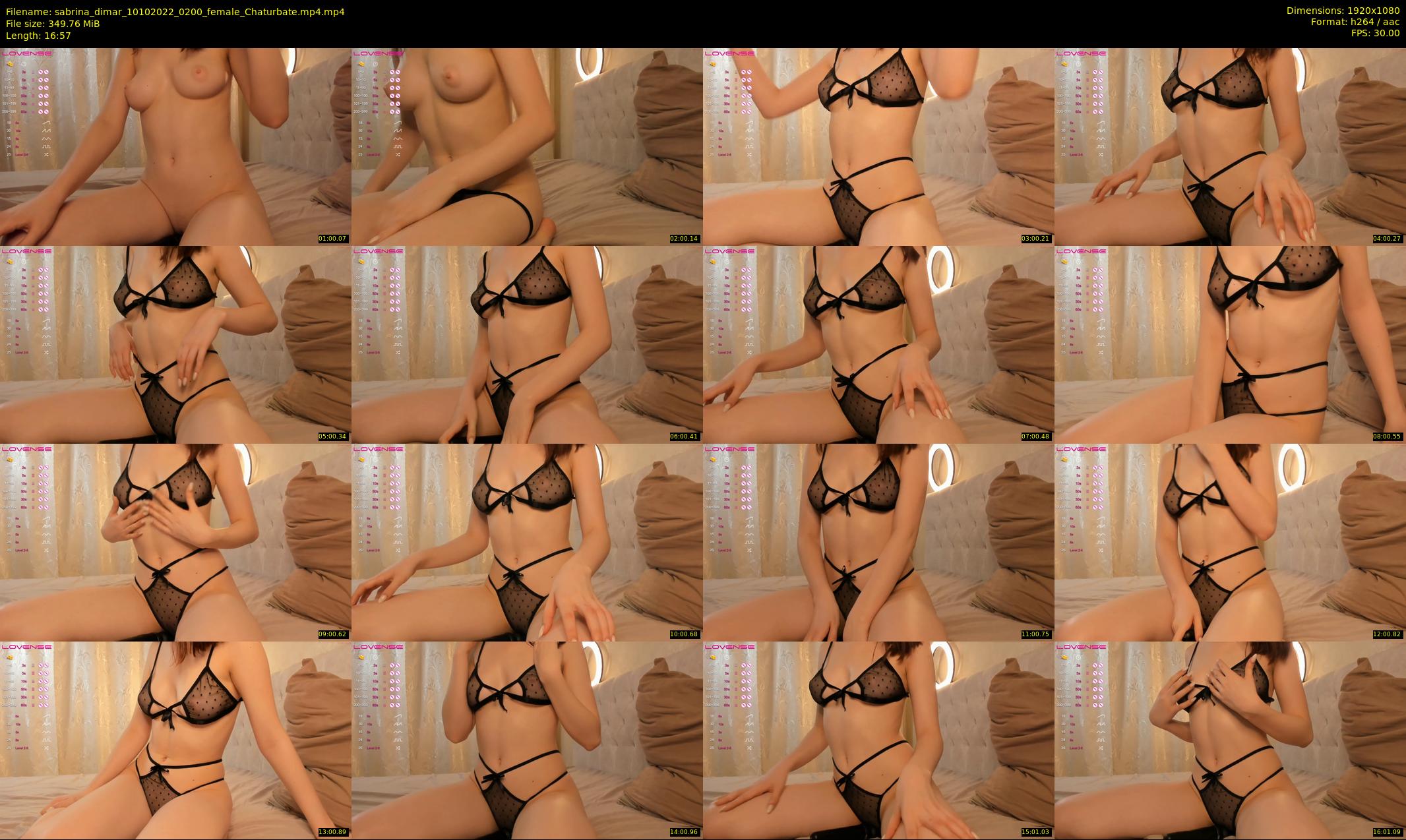 sabrina_dimar — 17 minute Chaturbate female cam show recording, 1080p, Oct 10, 2022