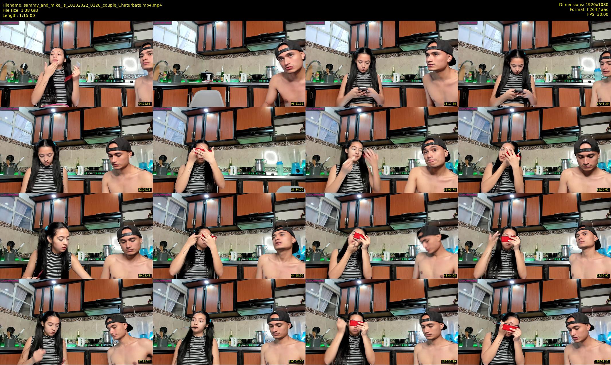 sammy_and_mike_ls — 75 minute Chaturbate couple cam show recording, 1080p, Oct 10, 2022