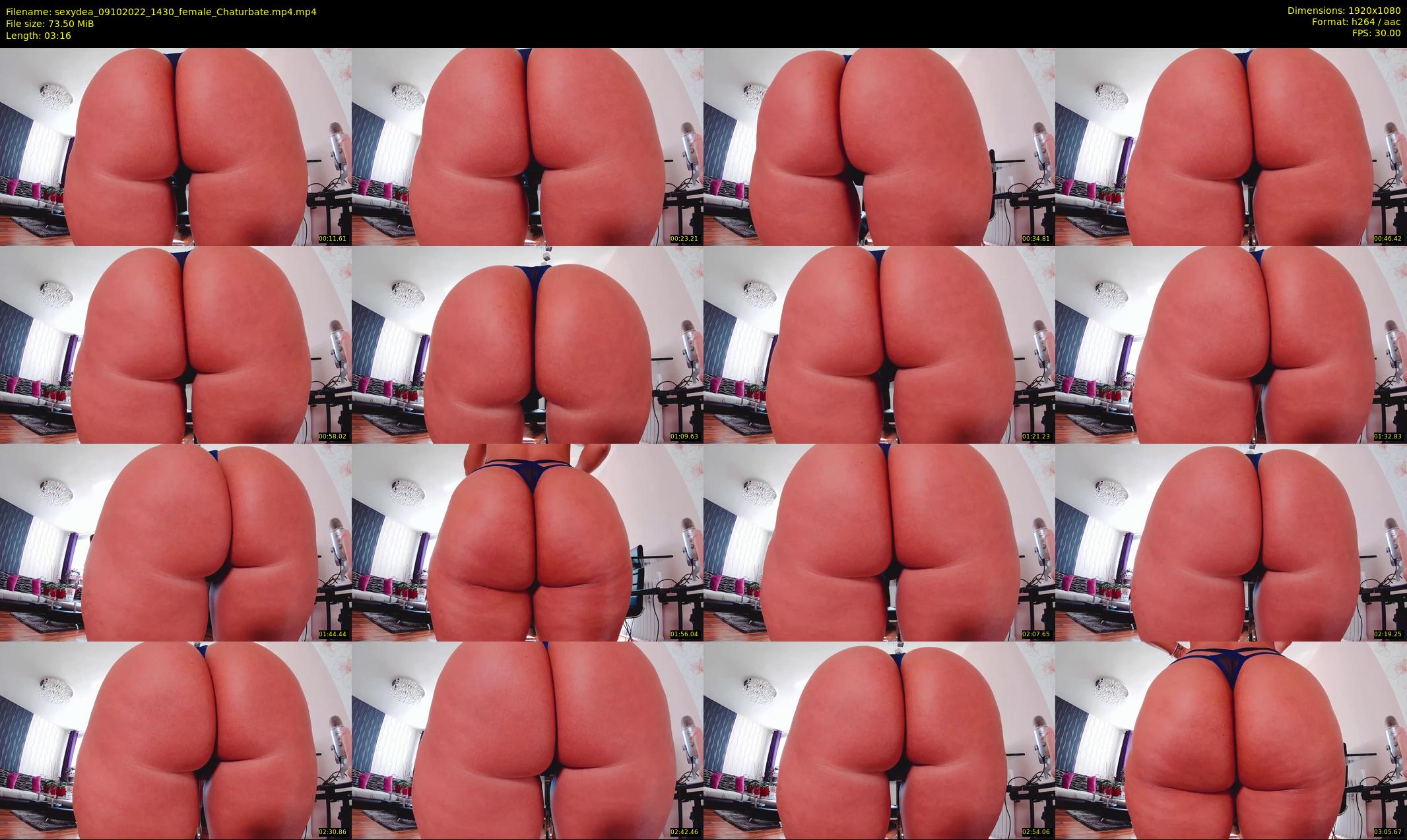sexydea — 4 minute Chaturbate female cam show recording, 1080p, Oct 9, 2022
