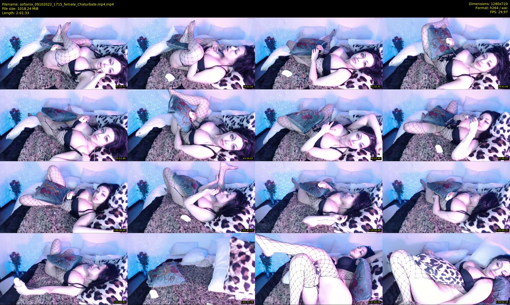 sofianix — 122 minute Chaturbate female cam show recording, 720p, Oct 9, 2022