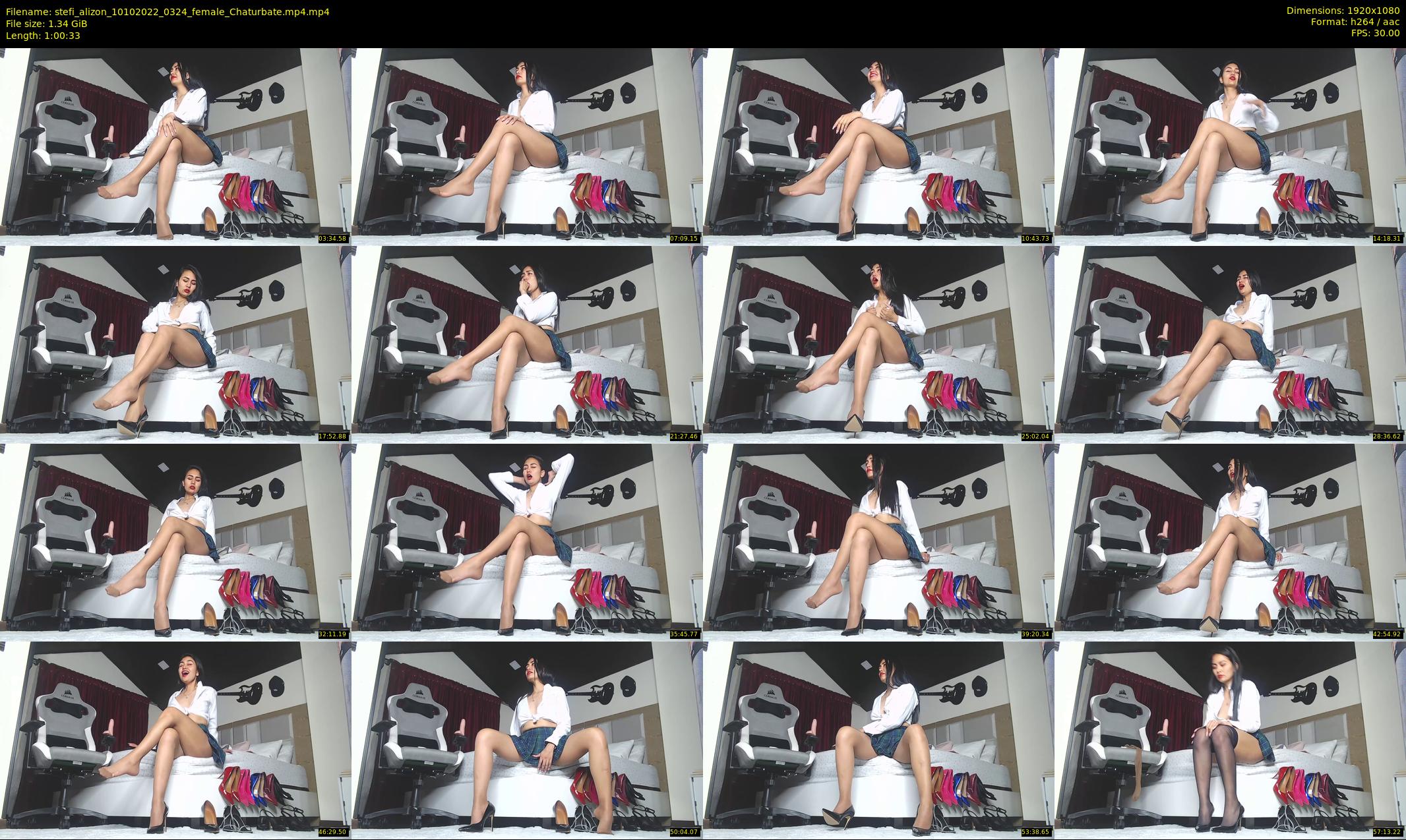 stefi_alizon — 61 minute Chaturbate female cam show recording, 1080p, Oct 10, 2022