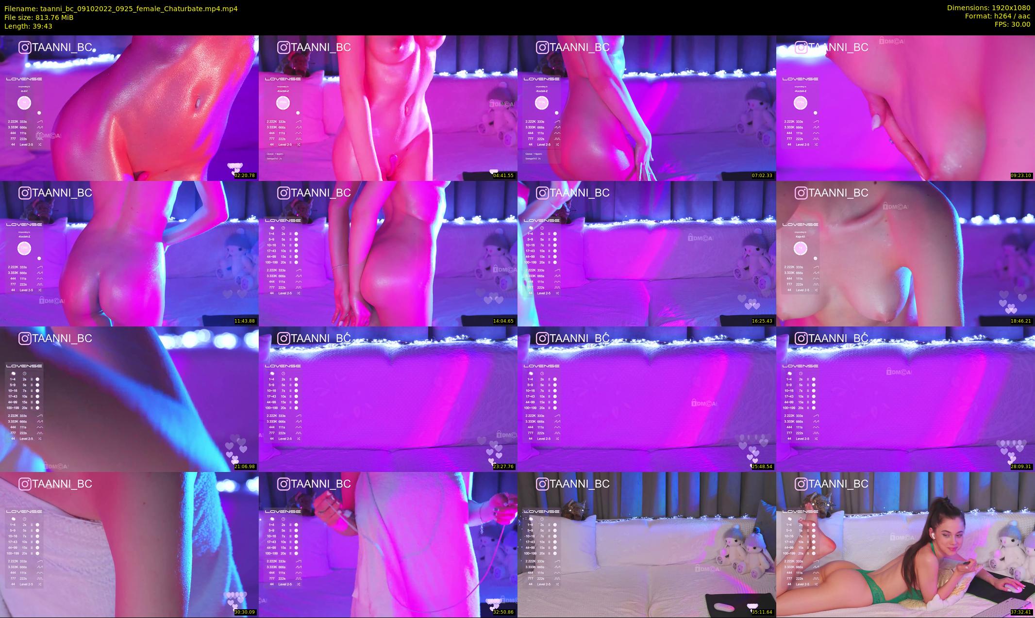 taanni_bc — 40 minute Chaturbate female cam show recording, 1080p, Oct 9, 2022