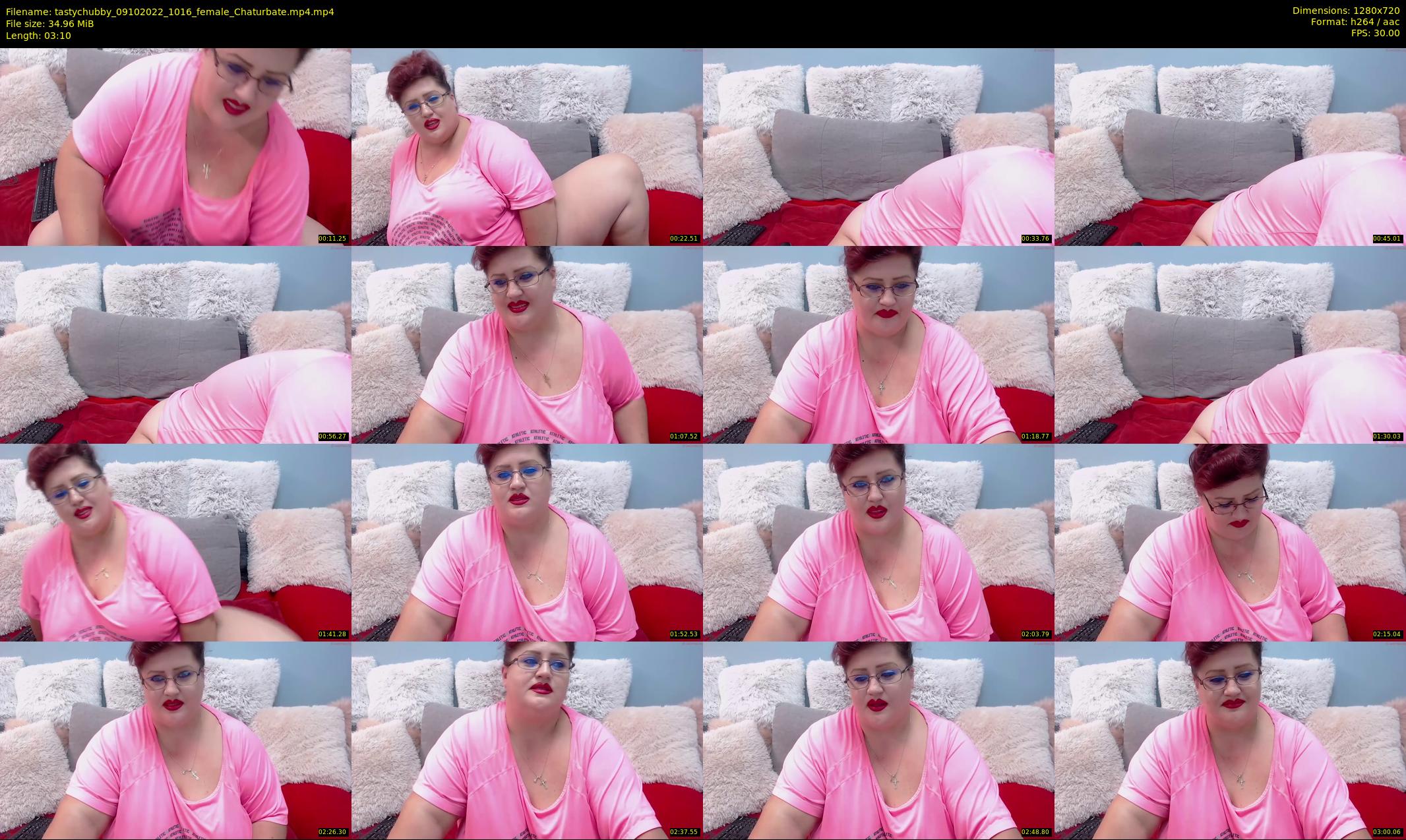 tastychubby — 4 minute Chaturbate female cam show recording, 720p, Oct 9, 2022