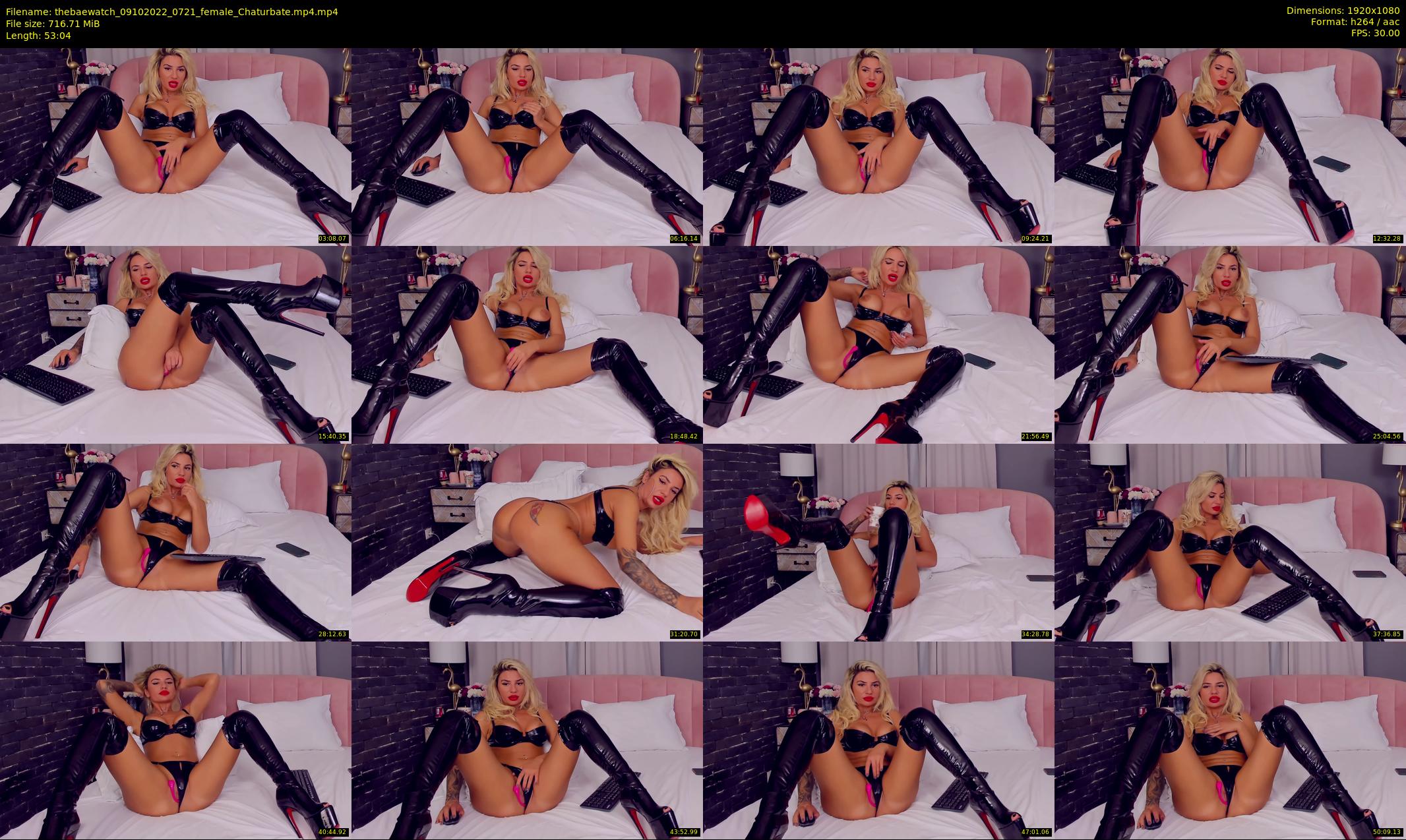 thebaewatch — 54 minute Chaturbate female cam show recording, 1080p, Oct 9, 2022