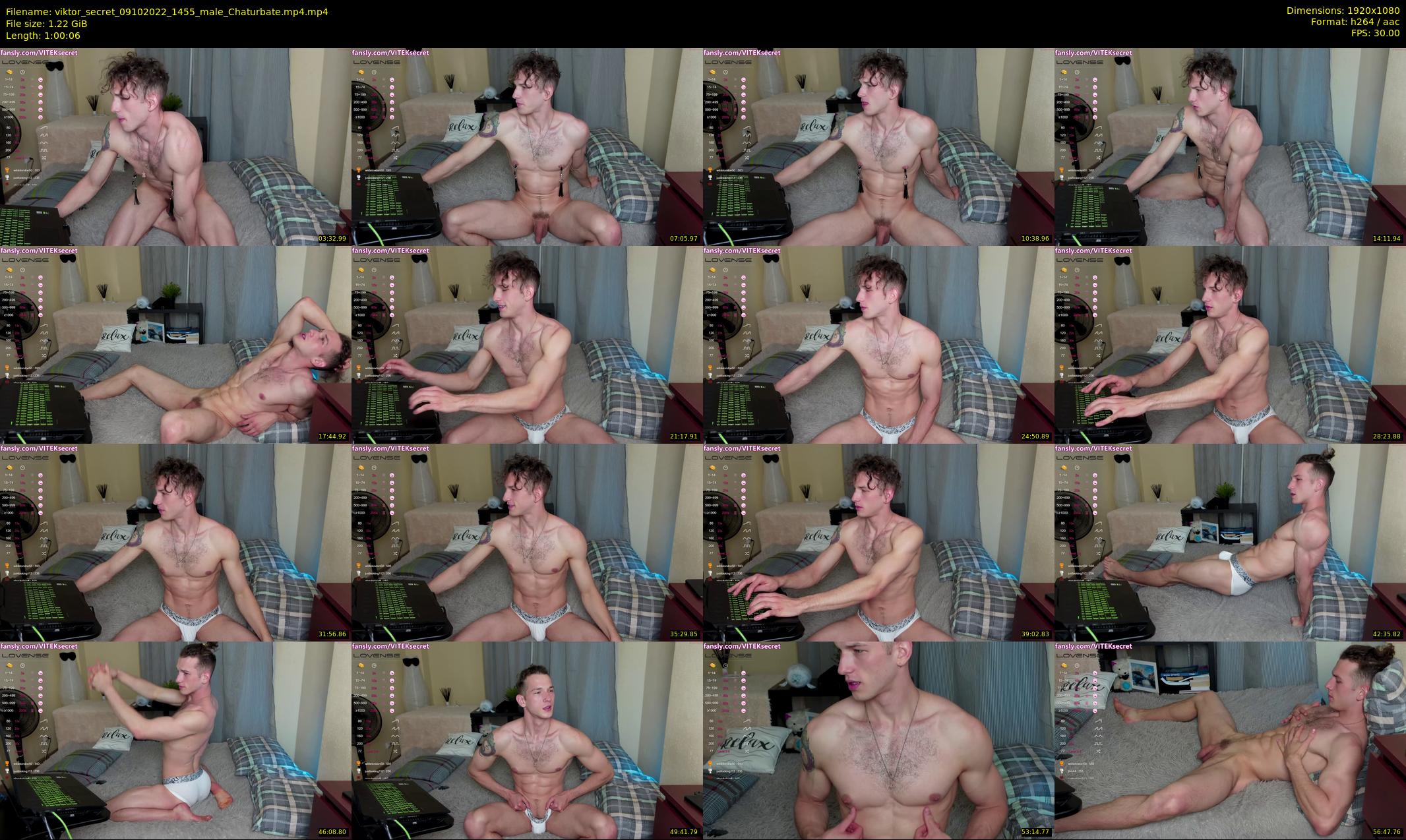 viktor_secret — 61 minute Chaturbate male cam show recording, 1080p, Oct 9, 2022
