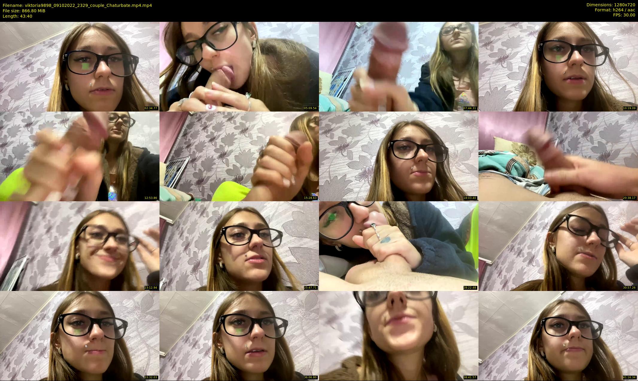 viktoria9898 — 44 minute Chaturbate couple cam show recording, 720p, Oct 9, 2022