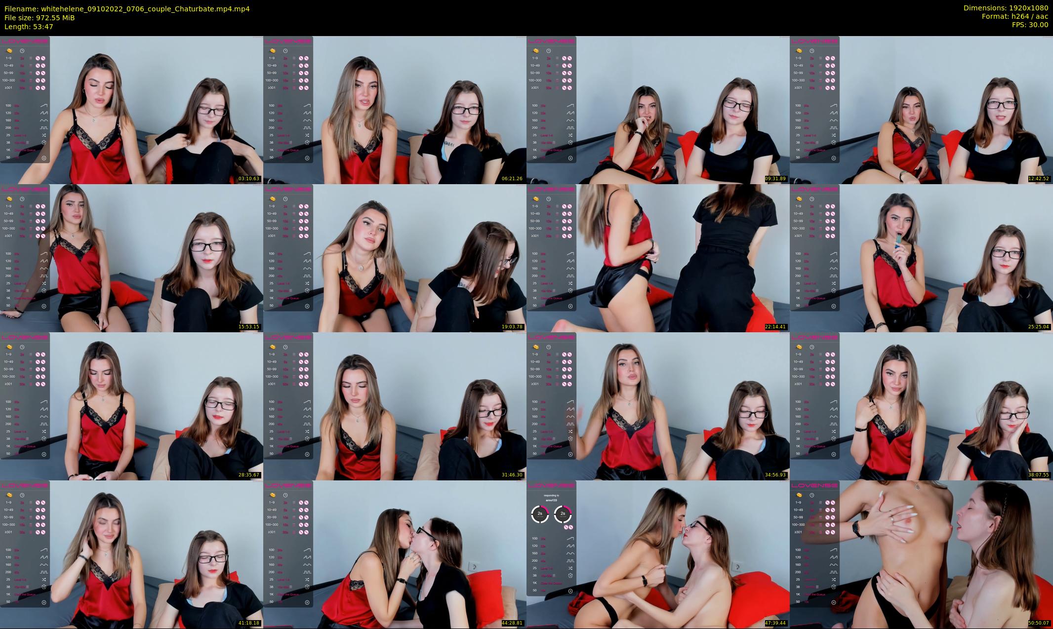 whitehelene — 54 minute Chaturbate female cam show recording, 1080p, Oct 9, 2022