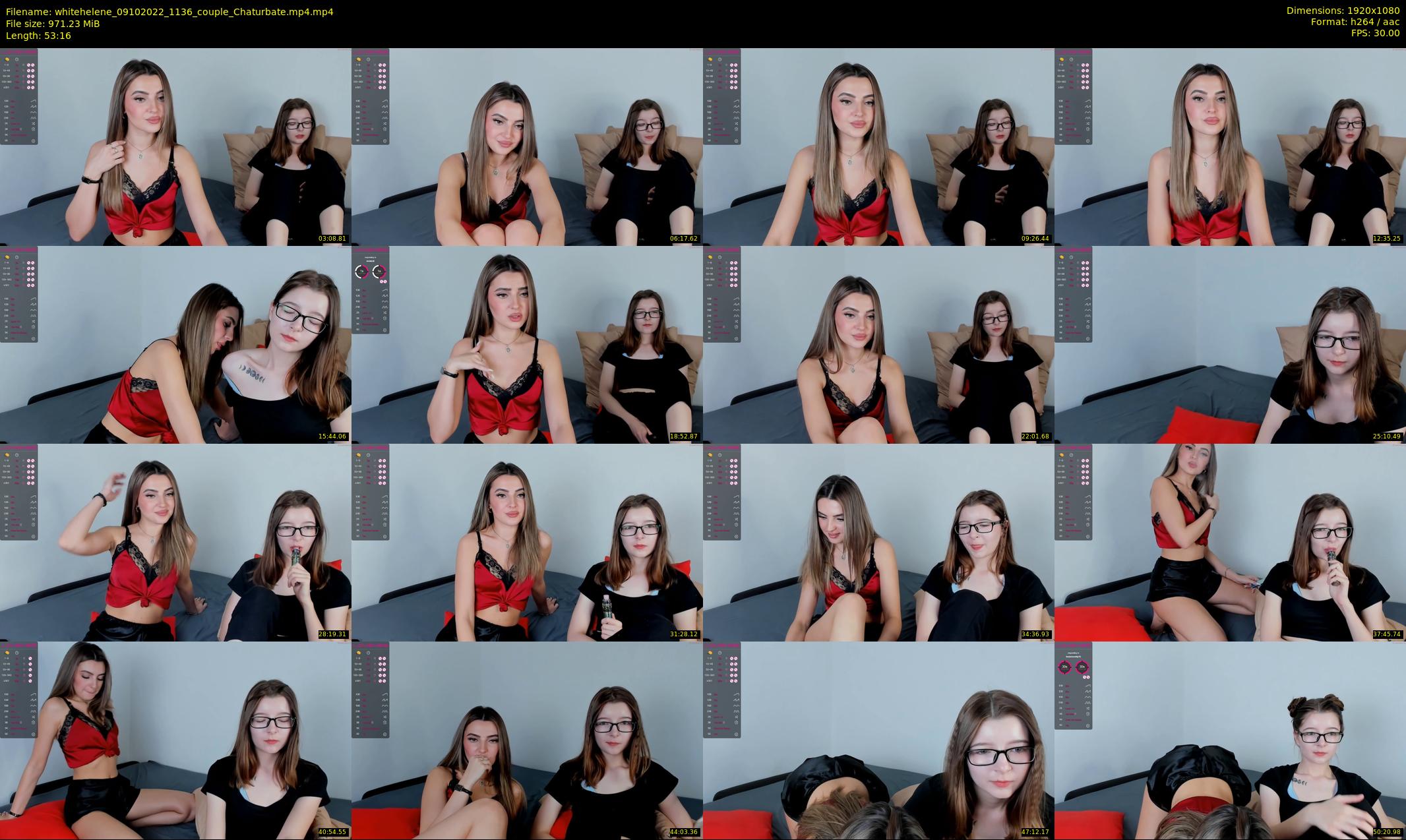 whitehelene — 54 minute Chaturbate female cam show recording, 1080p, Oct 9, 2022