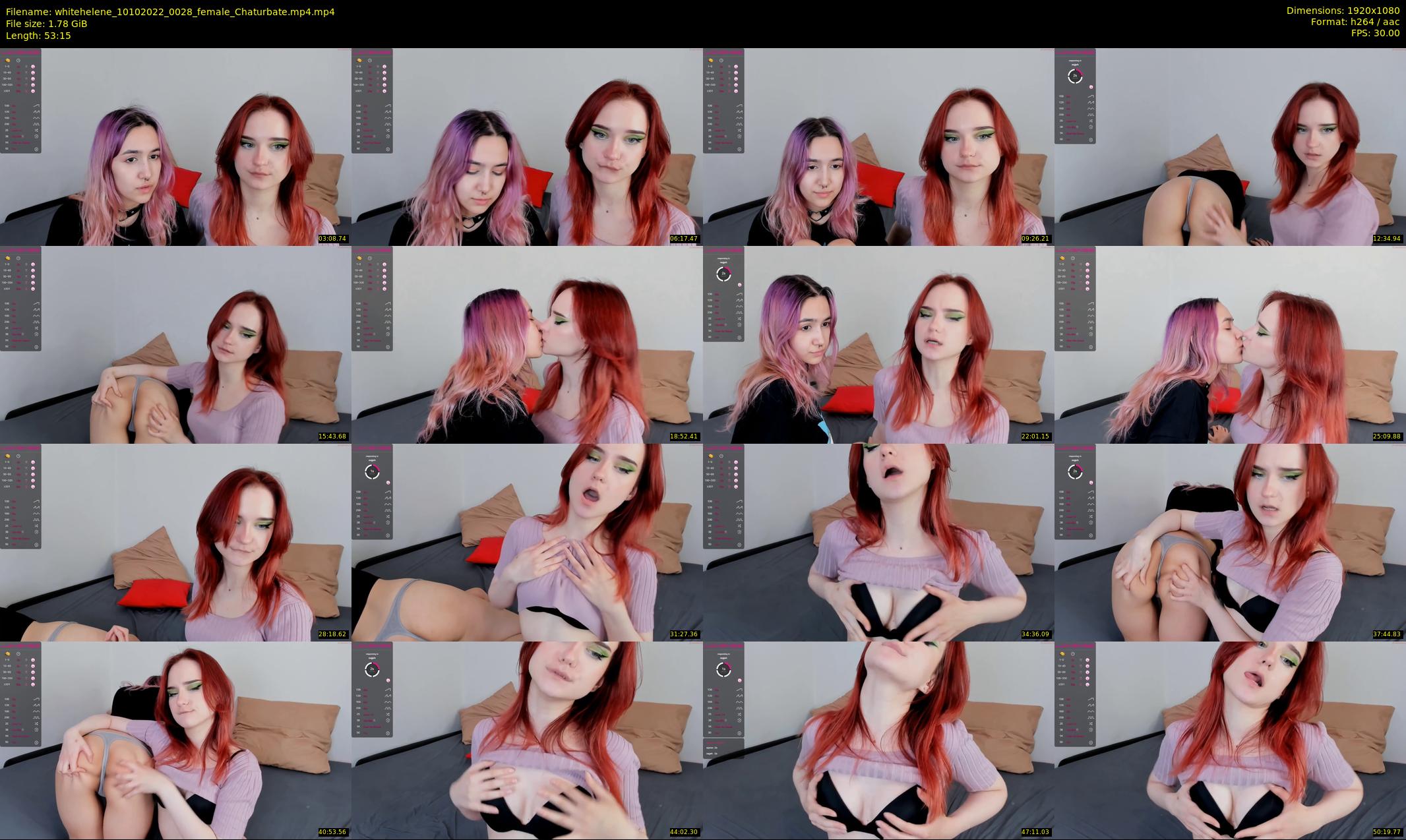 whitehelene — 54 minute Chaturbate female cam show recording, 1080p, Oct 10, 2022