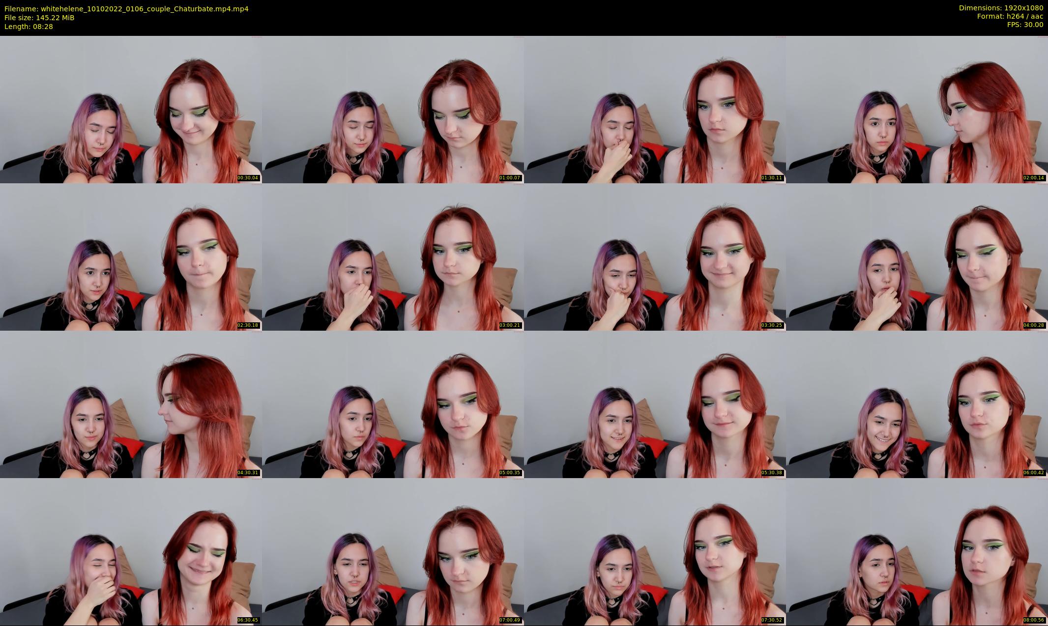 whitehelene — 9 minute Chaturbate female cam show recording, 1080p, Oct 10, 2022