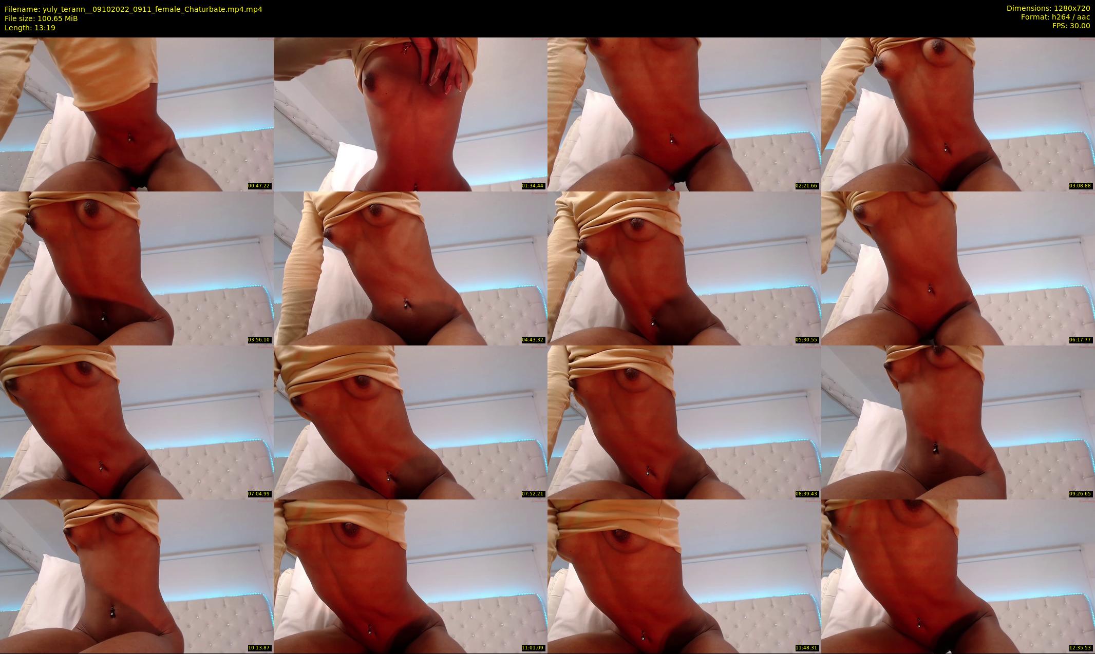 yuly_terann_ — 14 minute Chaturbate female cam show recording, 720p, Oct 9, 2022