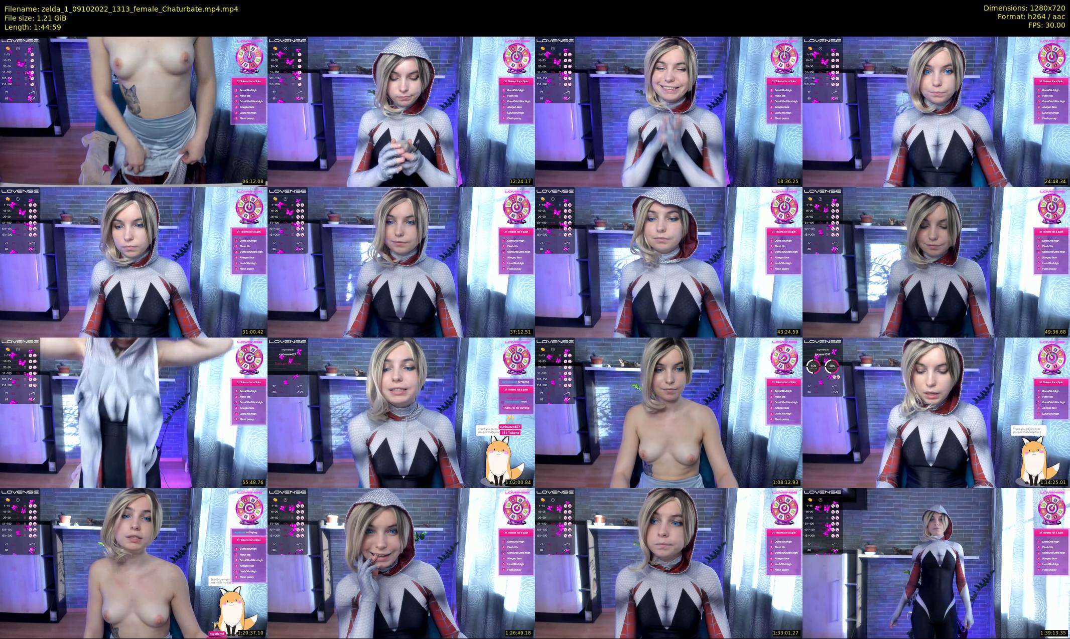 zelda_1 — 105 minute Chaturbate female cam show recording, 720p, Oct 9, 2022