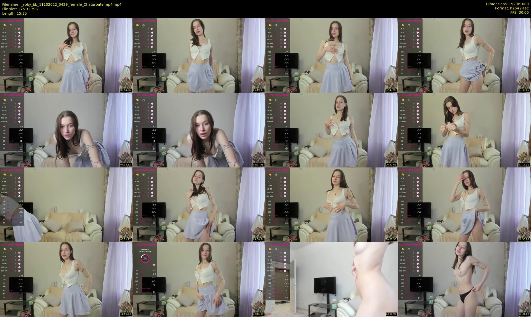 _abby_bb — 16 minute Chaturbate female cam show recording, 1080p, Oct 11, 2022