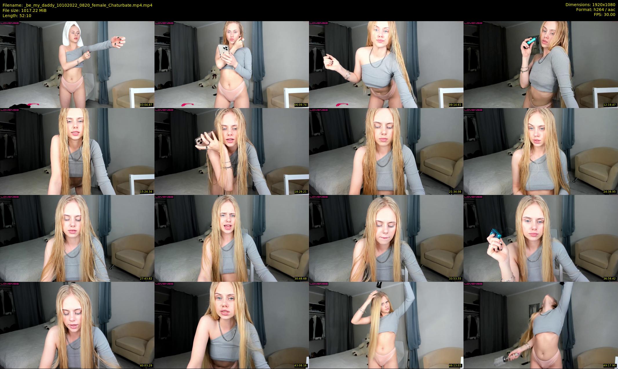 _be_my_daddy — 53 minute Chaturbate female cam show recording, 1080p, Oct 10, 2022