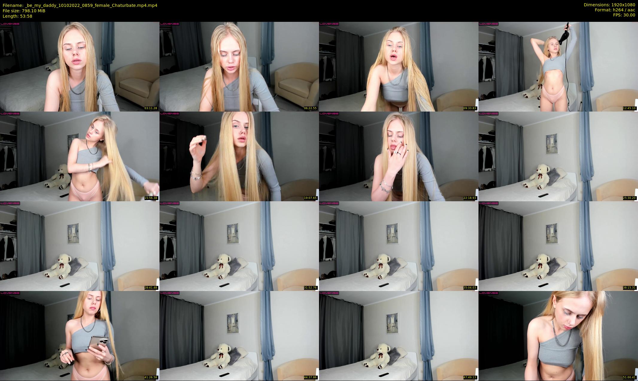 _be_my_daddy — 54 minute Chaturbate female cam show recording, 1080p, Oct 10, 2022