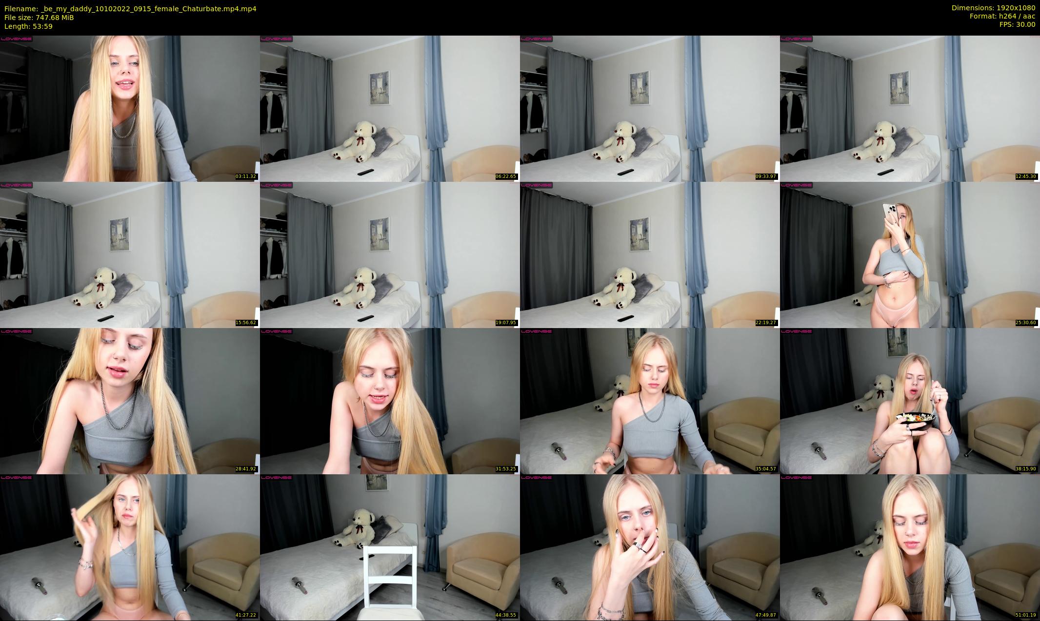 _be_my_daddy — 54 minute Chaturbate female cam show recording, 1080p, Oct 10, 2022