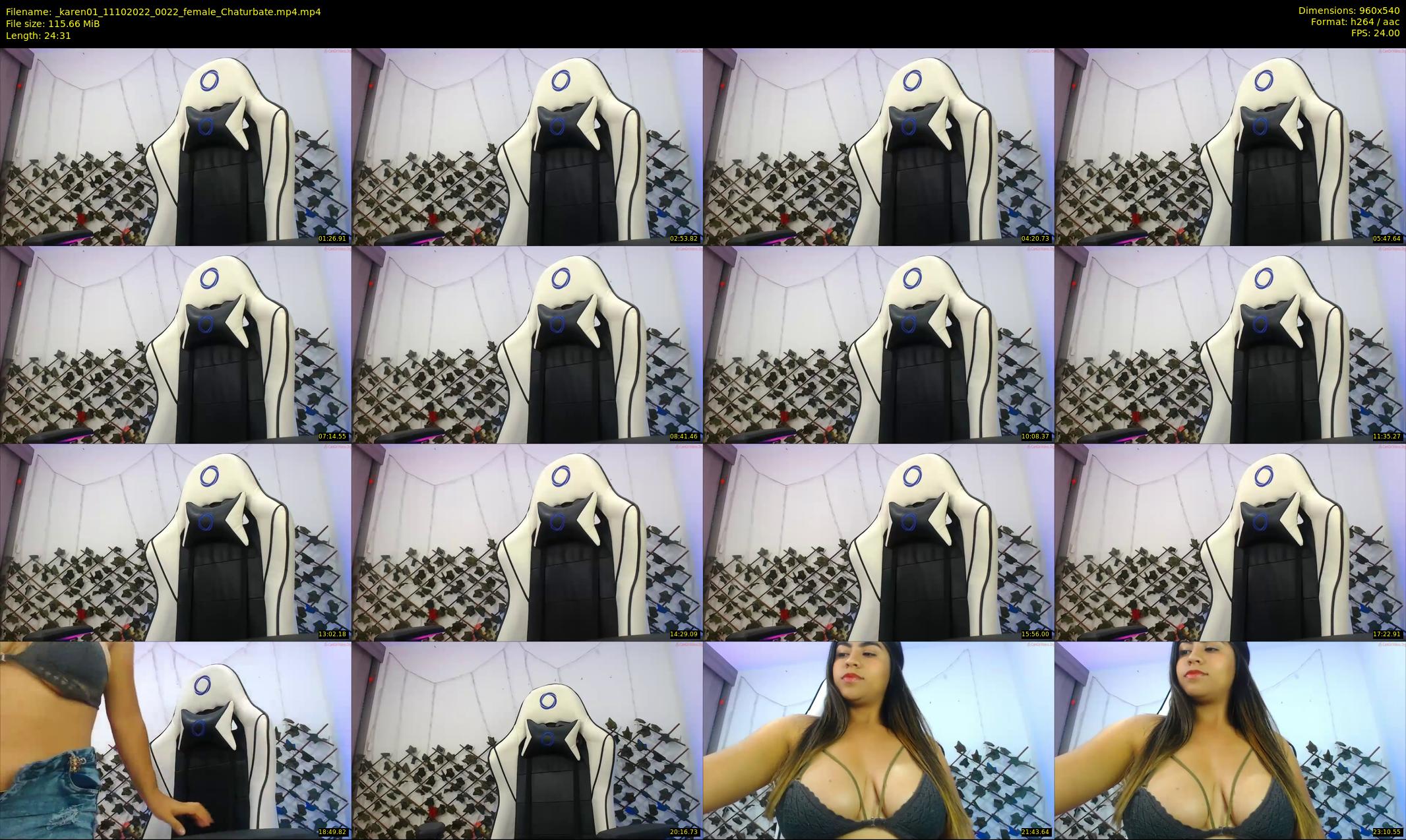 _karen01 — 25 minute Chaturbate female cam show recording, 480p, Oct 11, 2022