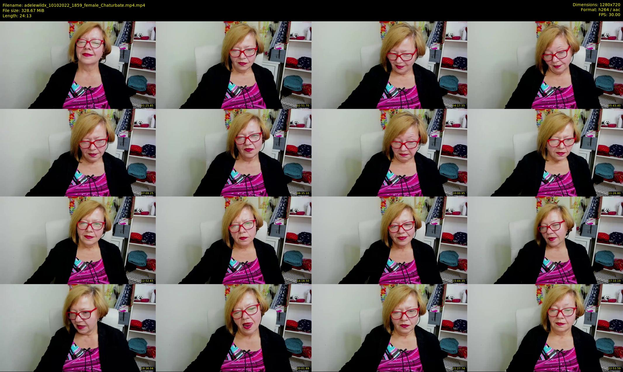 adelewildx — 25 minute Chaturbate female cam show recording, 720p, Oct 10, 2022