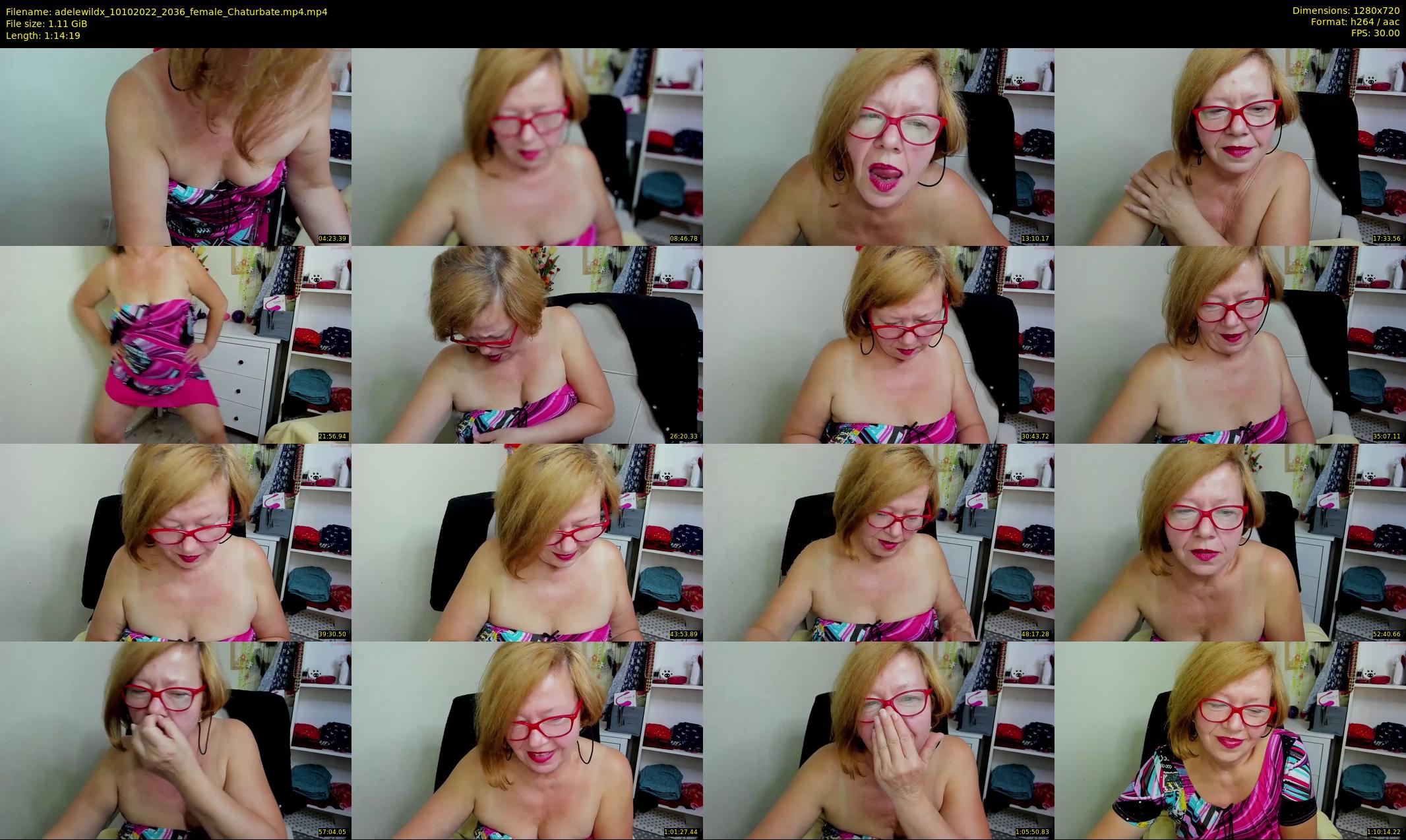 adelewildx — 75 minute Chaturbate female cam show recording, 720p, Oct 10, 2022