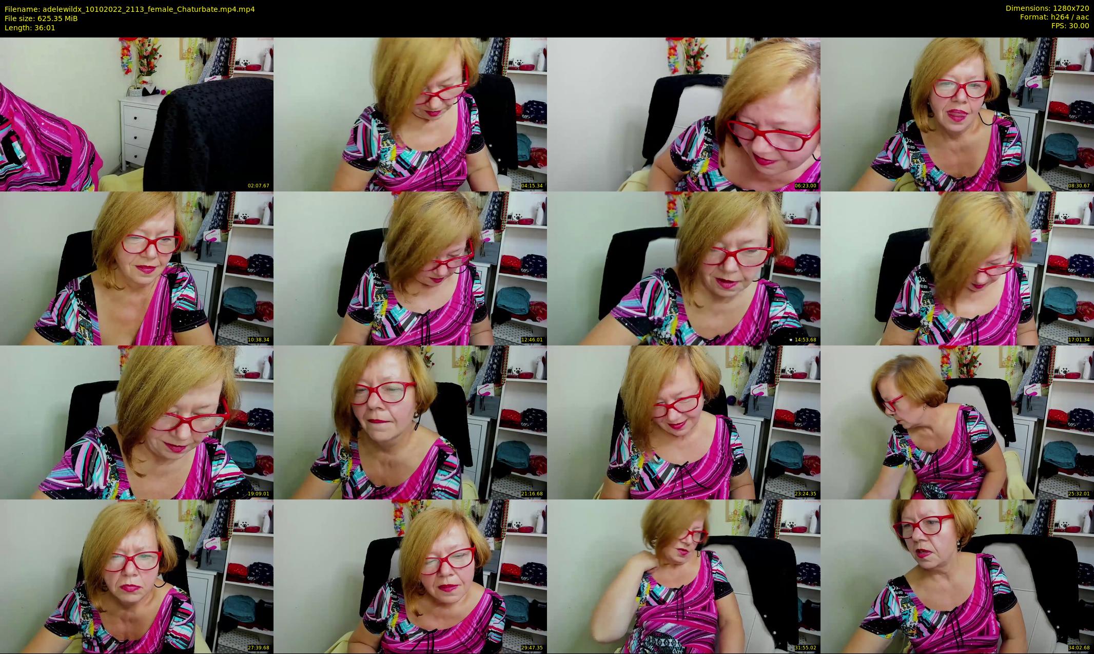 adelewildx — 37 minute Chaturbate female cam show recording, 720p, Oct 10, 2022