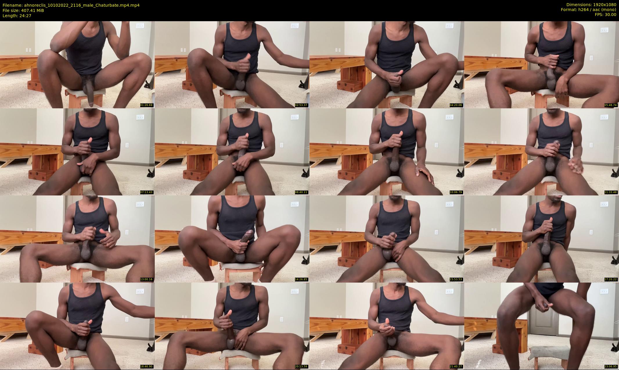 ahnoreclis — 25 minute Chaturbate male cam show recording, 1080p, Oct 10, 2022
