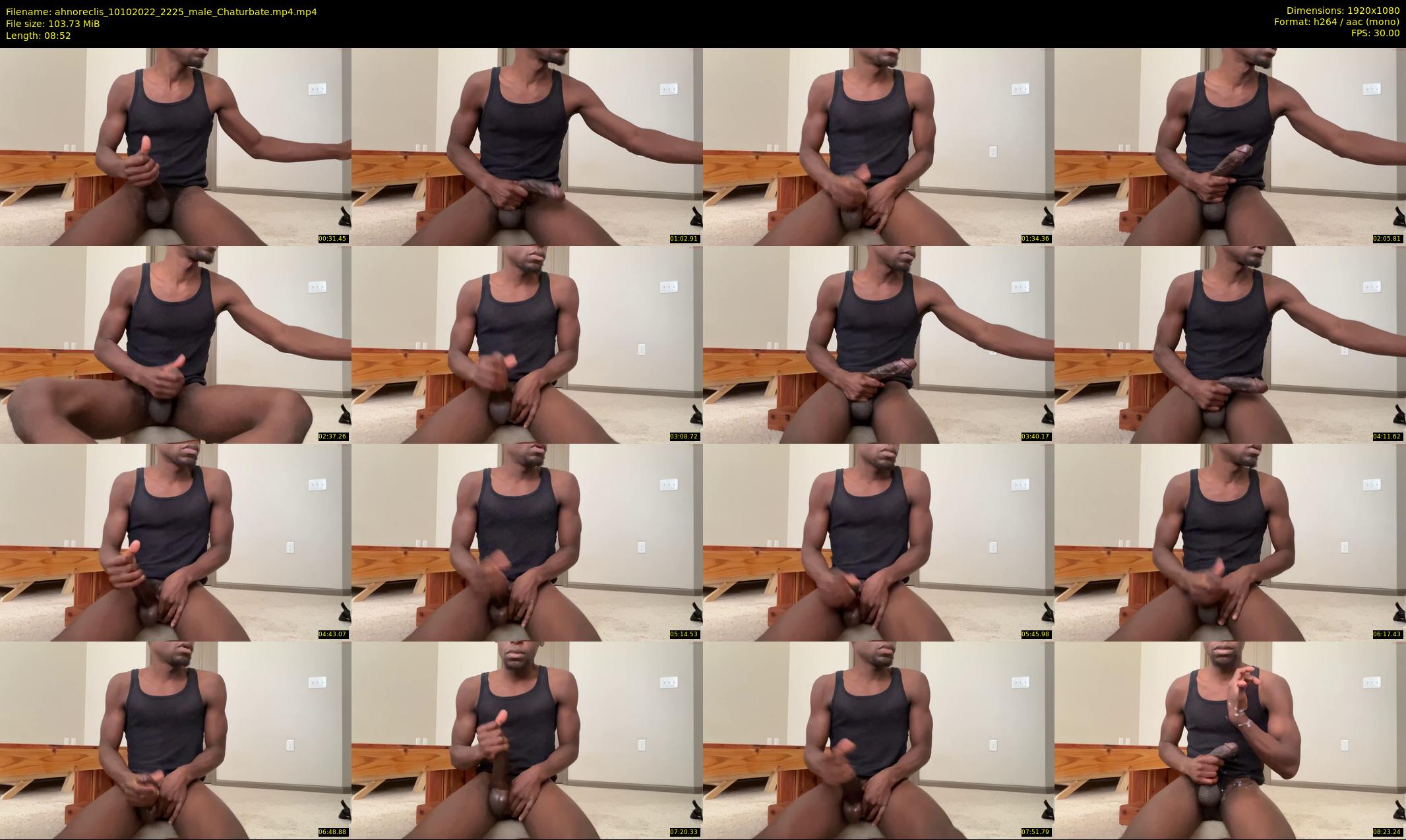 ahnoreclis — 9 minute Chaturbate male cam show recording, 1080p, Oct 10, 2022