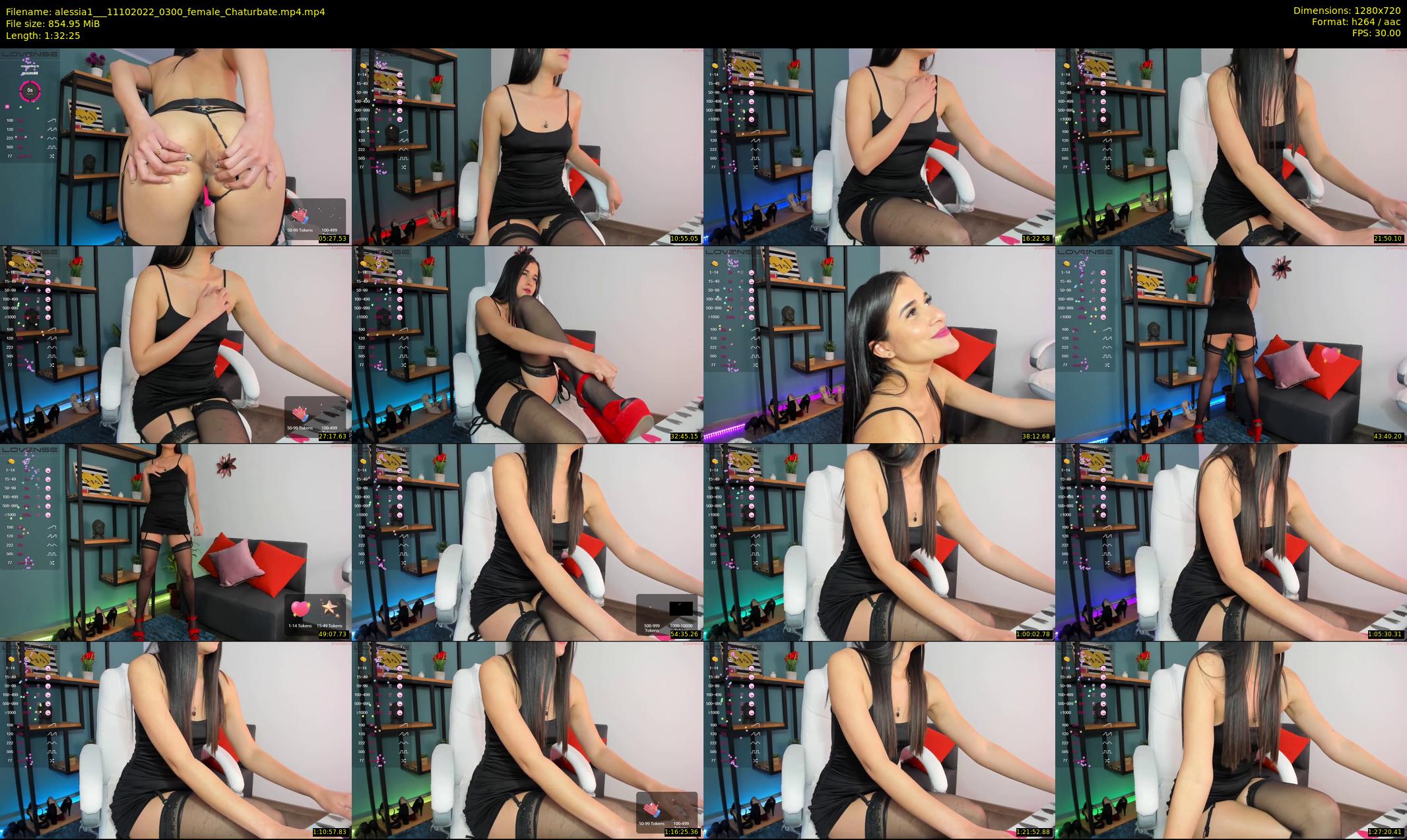 alessia1__ — 93 minute Chaturbate female cam show recording, 720p, Oct 11, 2022