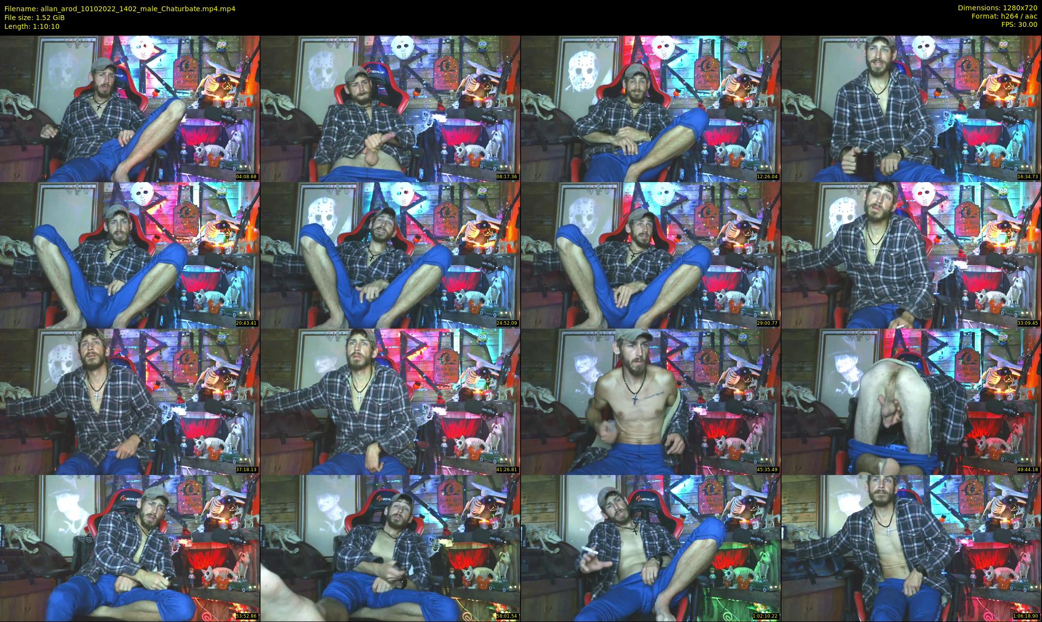 allan_arod — 71 minute Chaturbate male cam show recording, 720p, Oct 10, 2022
