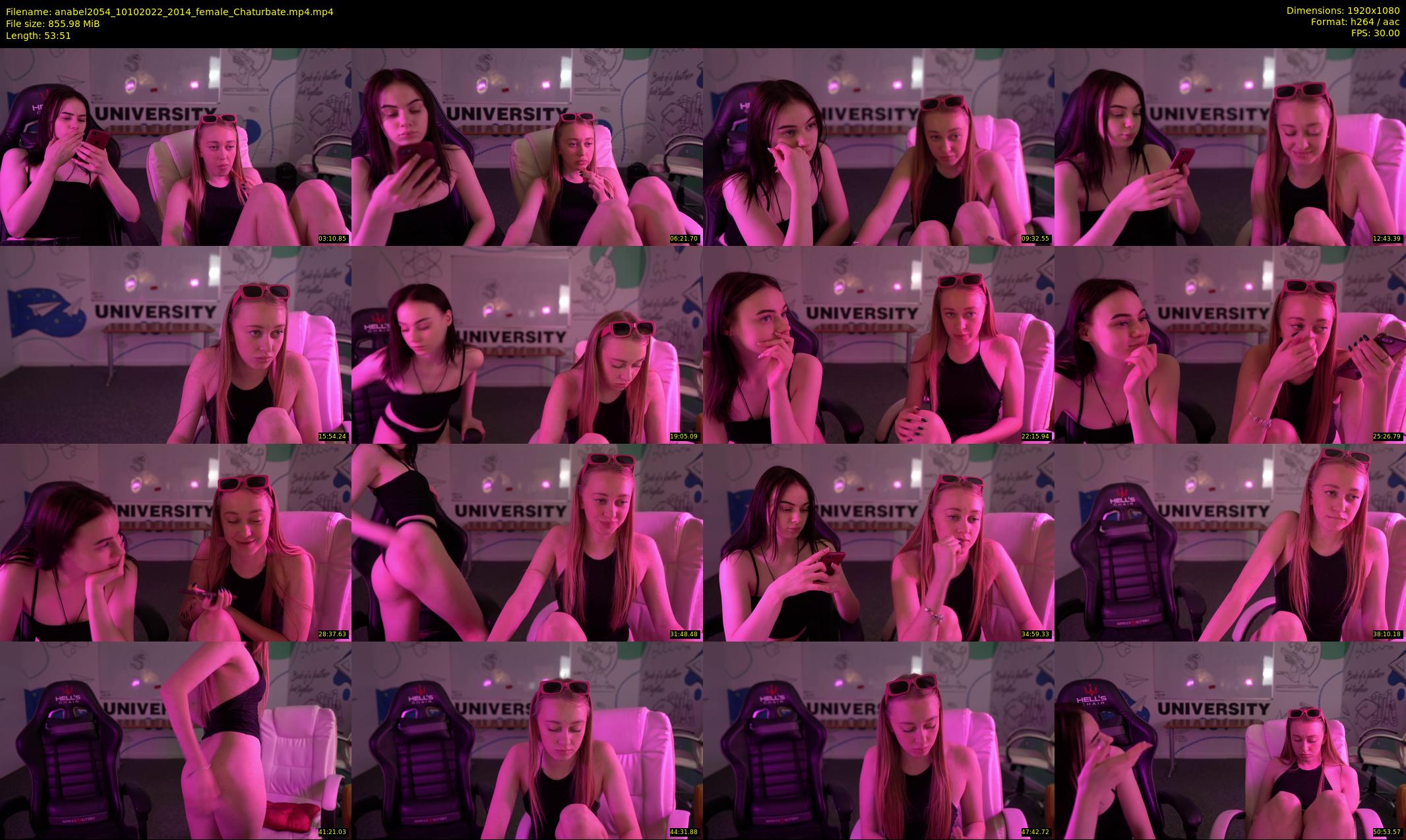 anabel2054 — 54 minute Chaturbate female cam show recording, 1080p, Oct 10, 2022