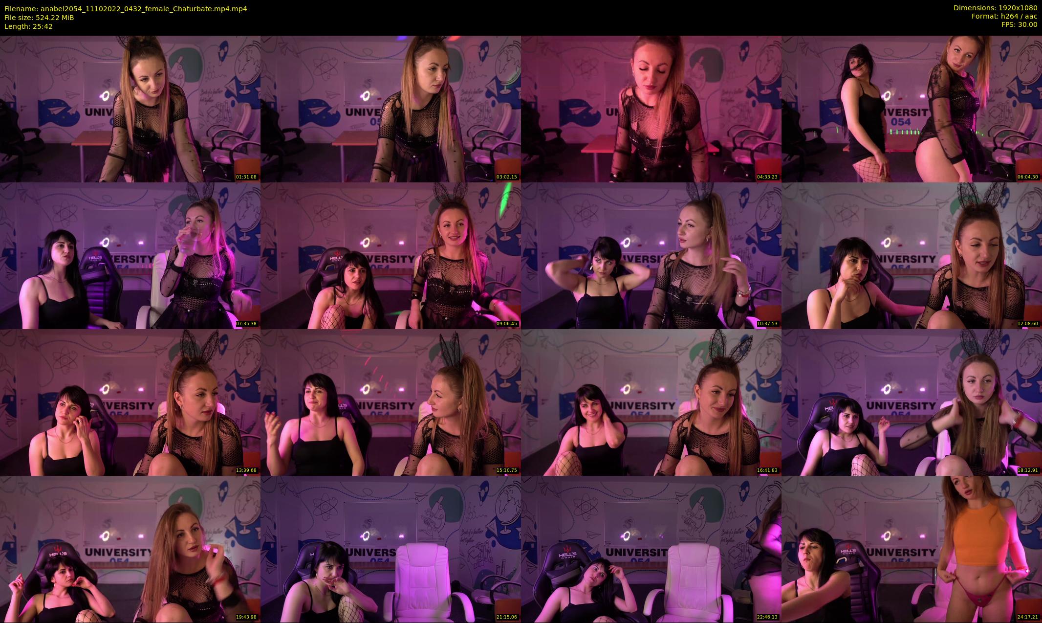 anabel2054 — 26 minute Chaturbate female cam show recording, 1080p, Oct 11, 2022