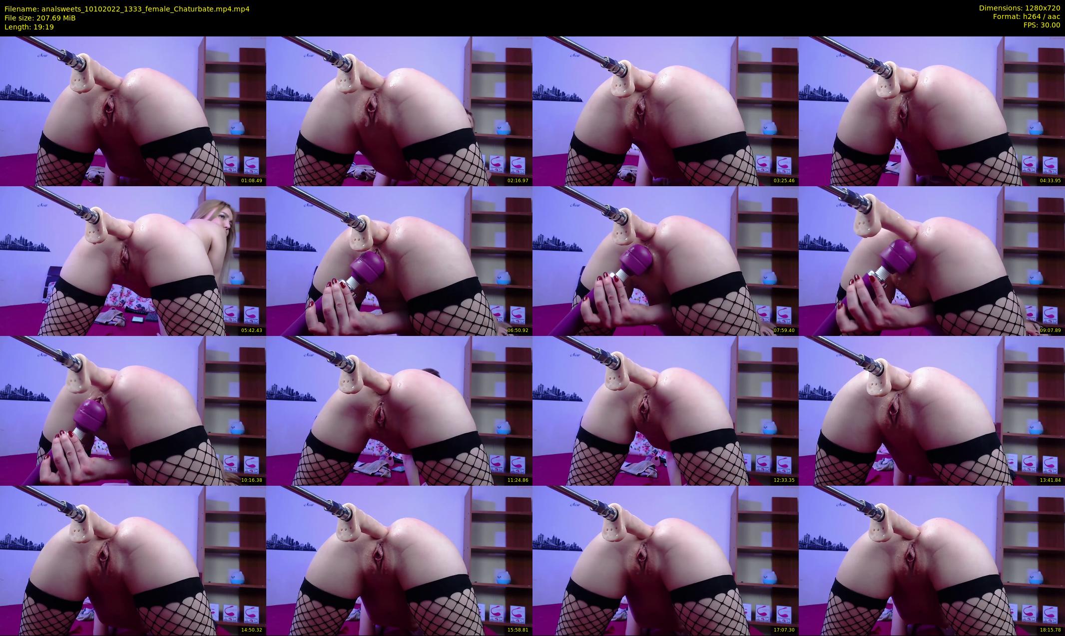 analsweets — 20 minute Chaturbate couple cam show recording, 720p, Oct 10, 2022