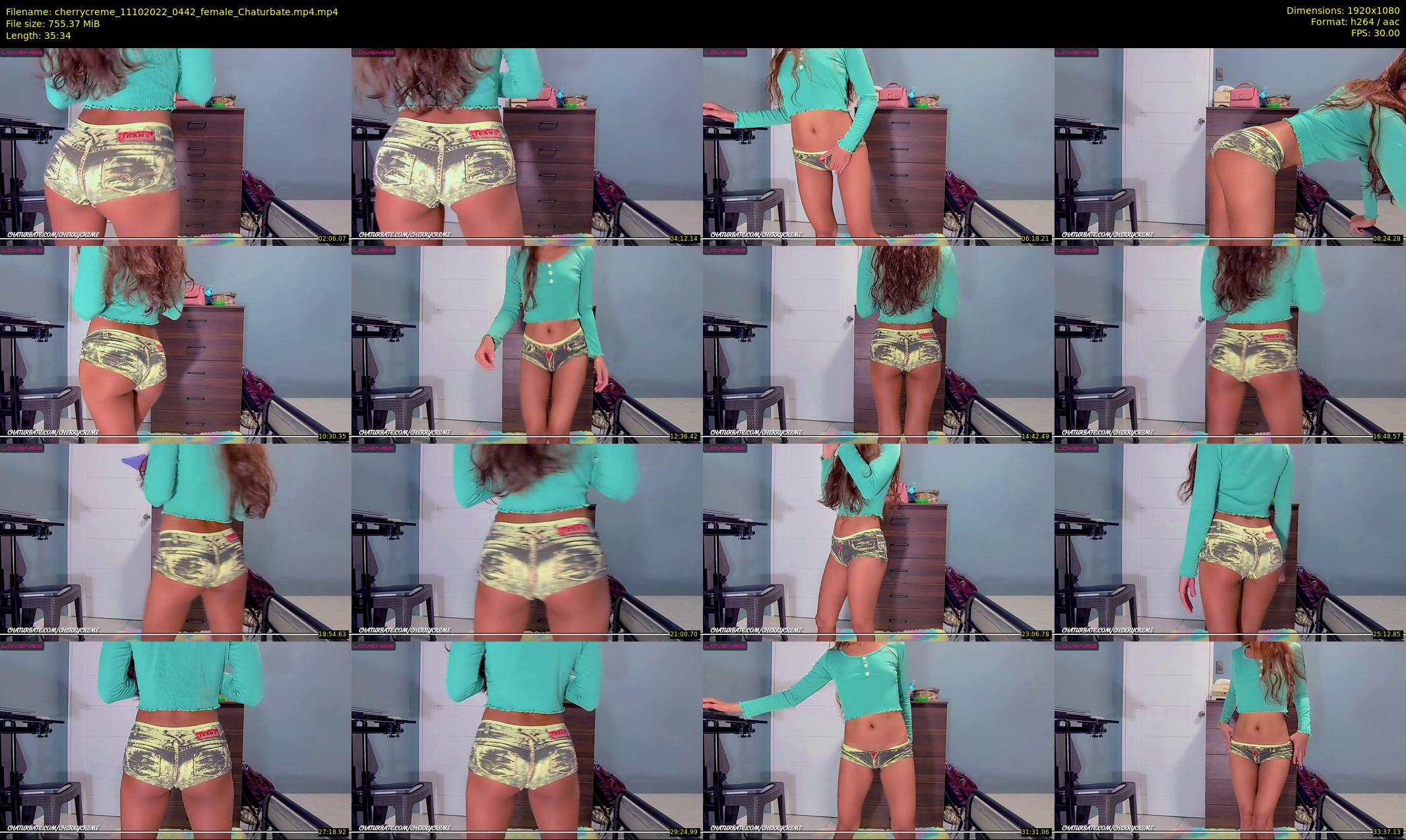 cherrycreme — 36 minute Chaturbate female cam show recording, 1080p, Oct 11, 2022